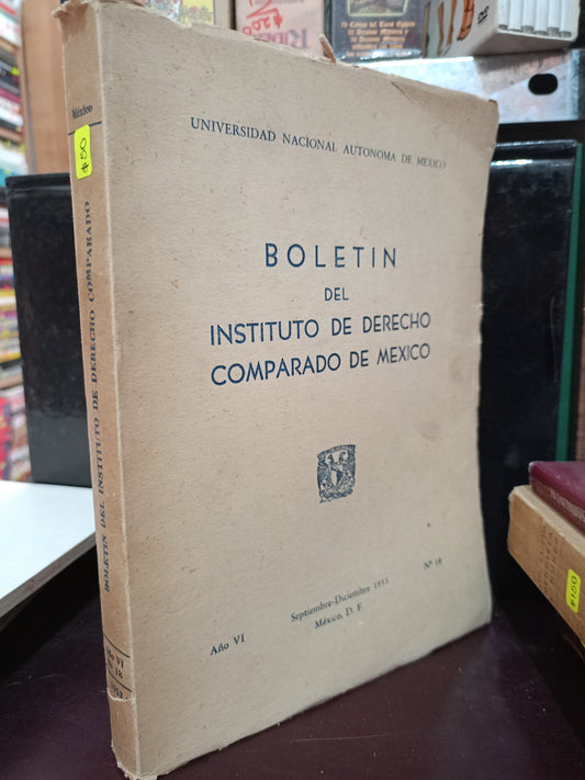 BOLETIN DEL INSTITUTO DE DERECHO COMPARADO DE MEXICO USADO DERECHO LITERARIO 305