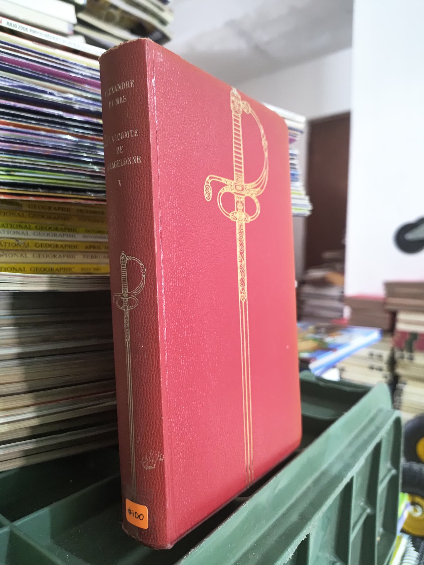 LE VICOMTE DE BRAGELONNE 5 POR ALEXANDRE DUMAS USADO IDIOMAS JUAREZ 515