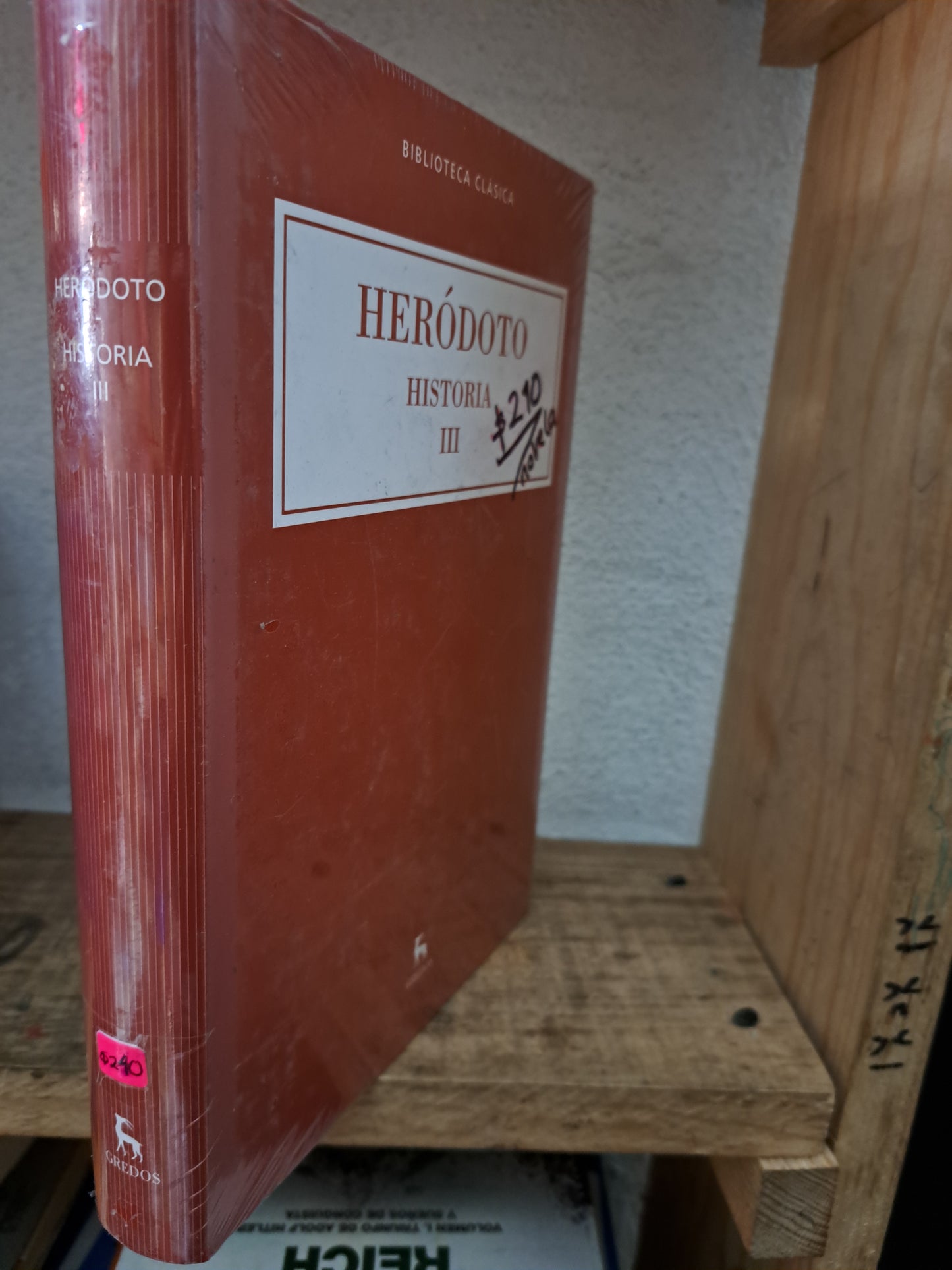 HISTORIA III HERODOTO NUEVO LIBROS NUEVOS LITERARIO 305