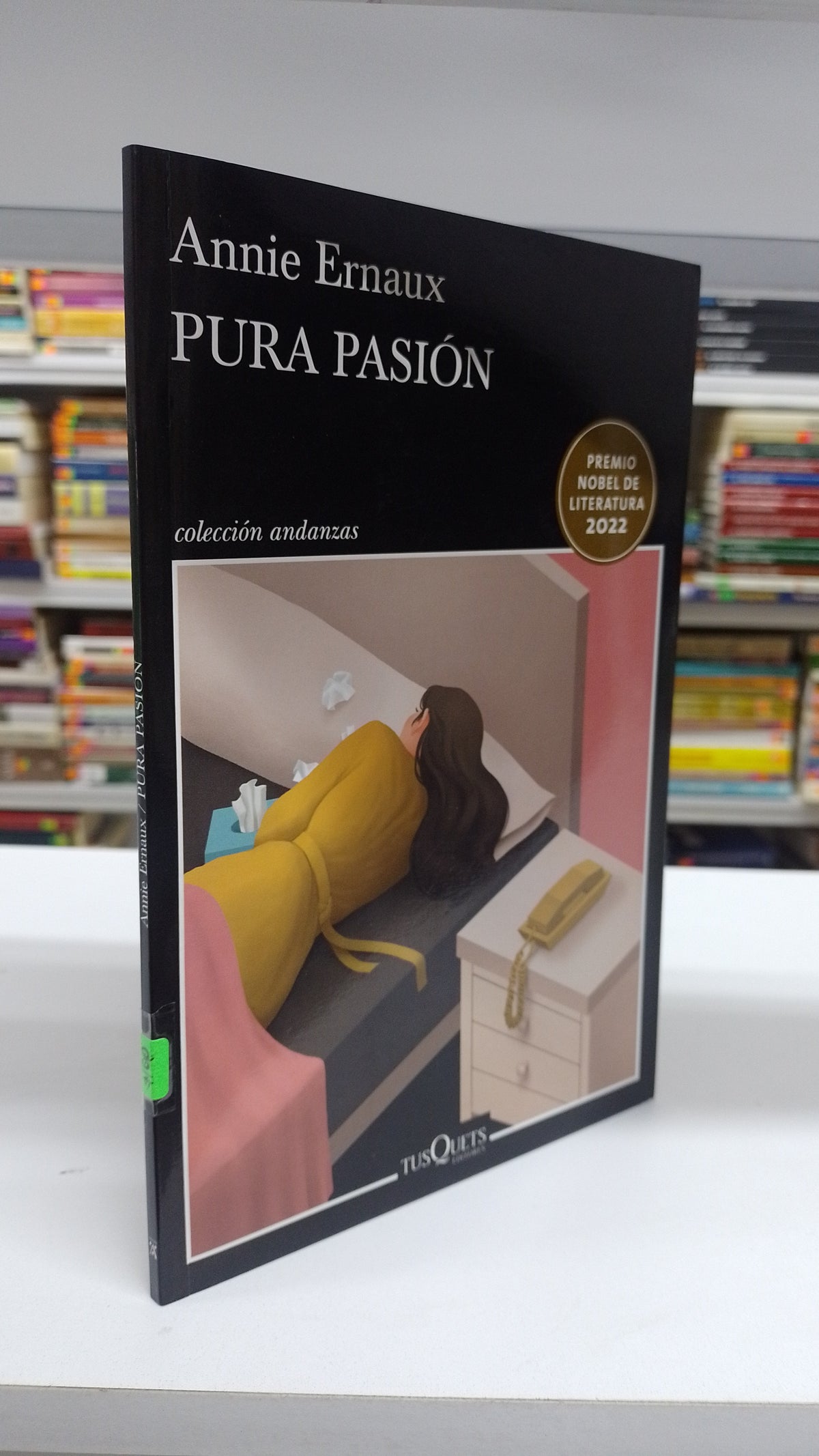 PURA PASION POR ANNIE ERNAUX USADO NOVELA JUAREZ 515