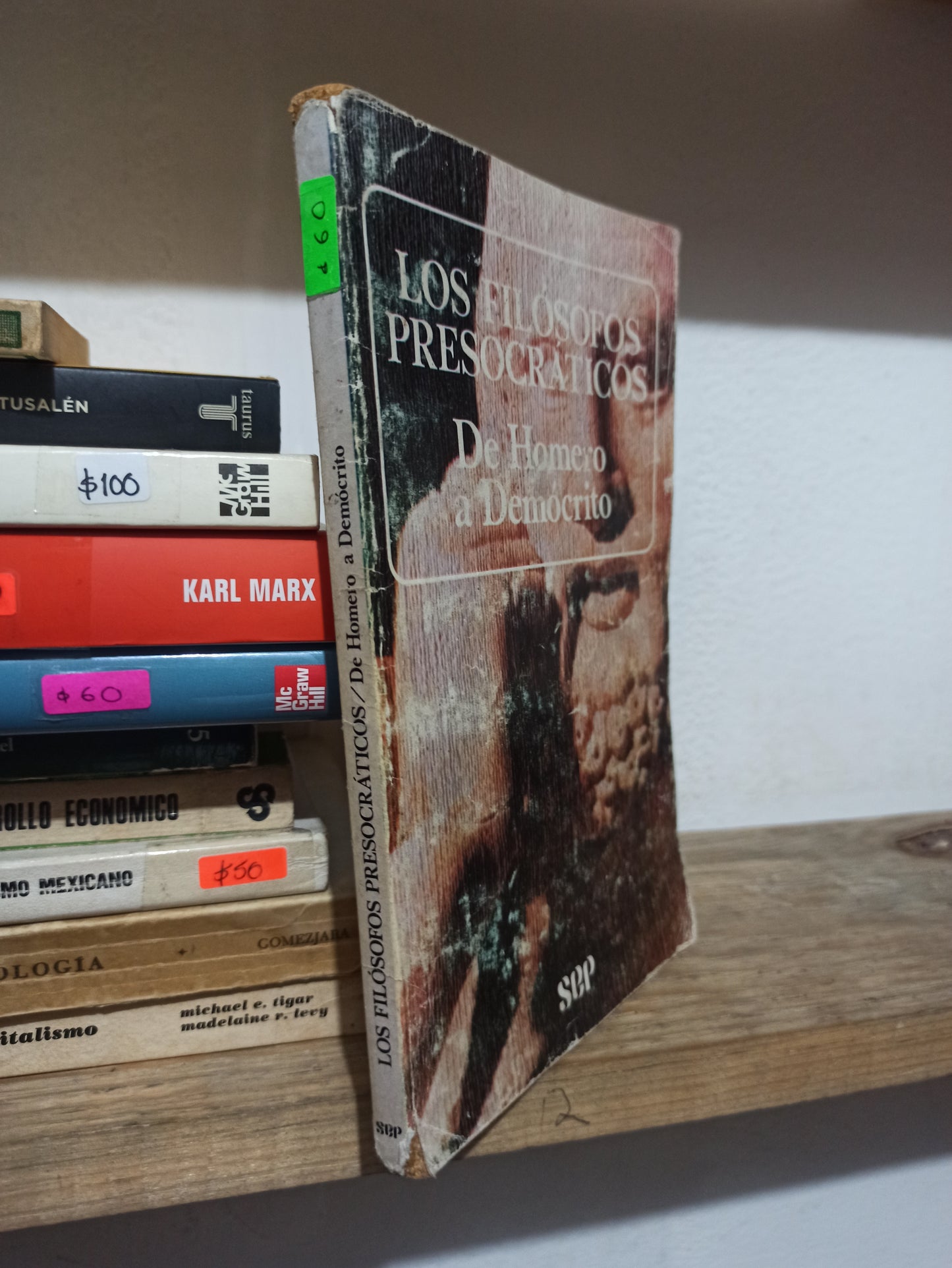 LOS FILOSOFOS PRESOCRATICOS POR HOMERO USADO FILOSOFÍA JUÁREZ