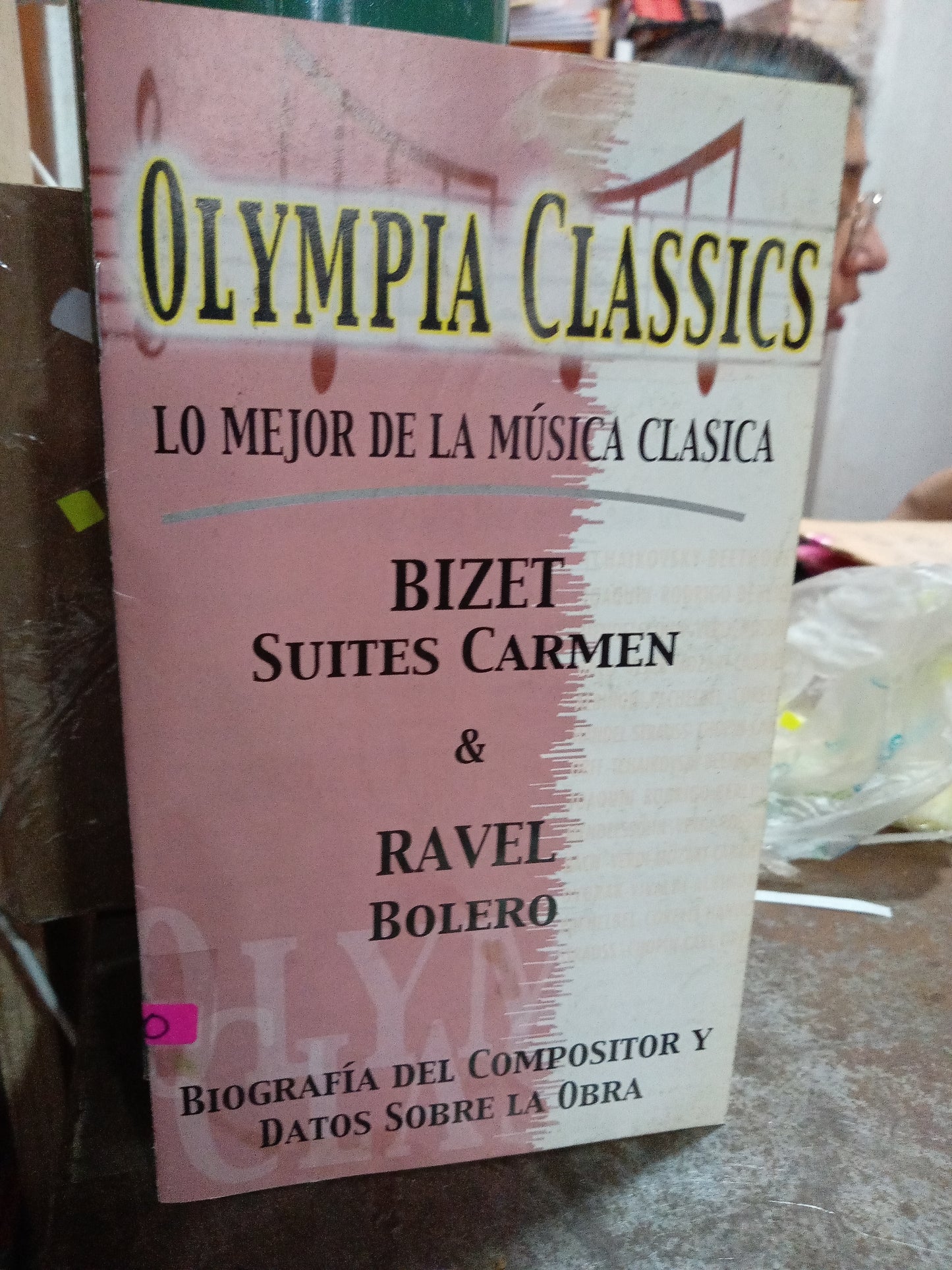 OLYMPIA CLASSICS BIZET SUITES CARMEN Y RAVEL BOLERO USADO MUSICA ALDAMA