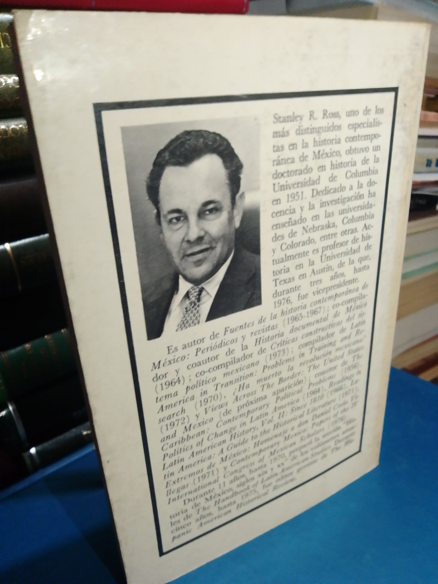 MADERO POR STANLEY R. ROSS USADO NOVELA JUÁREZ