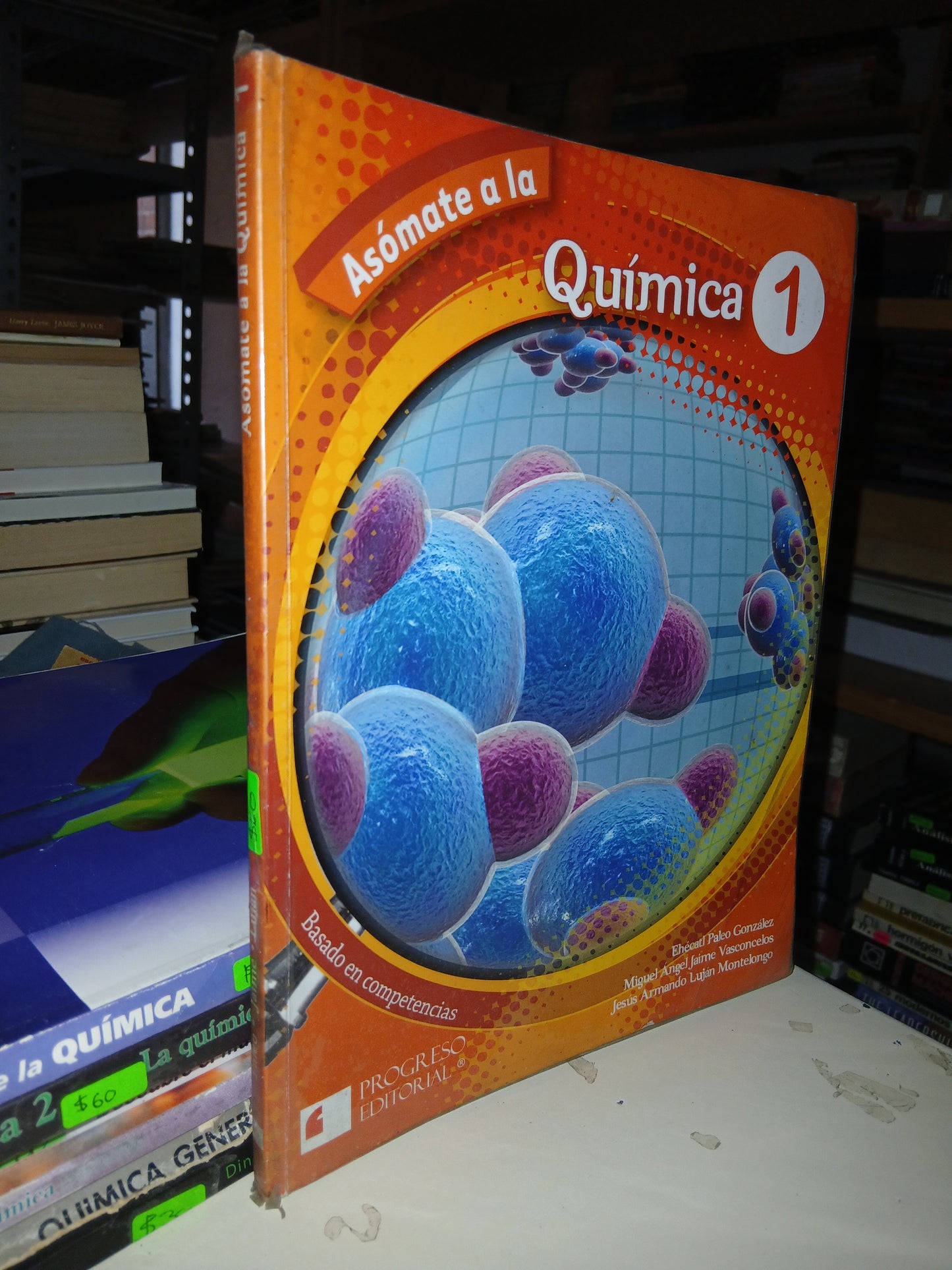 ASÓMATE A LA QUÍMICA 1 POR PALEO, JAIME Y LUJÁN USADO QUÍMICA LITERARIO 207