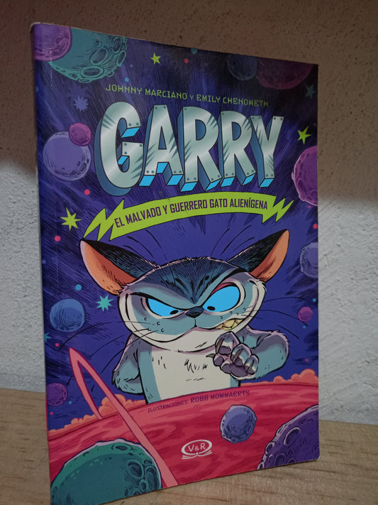 GARRY EL MALVADO Y GUERRERO GATO ALIENIGENA USADO INFANTIL LITERARIO 305