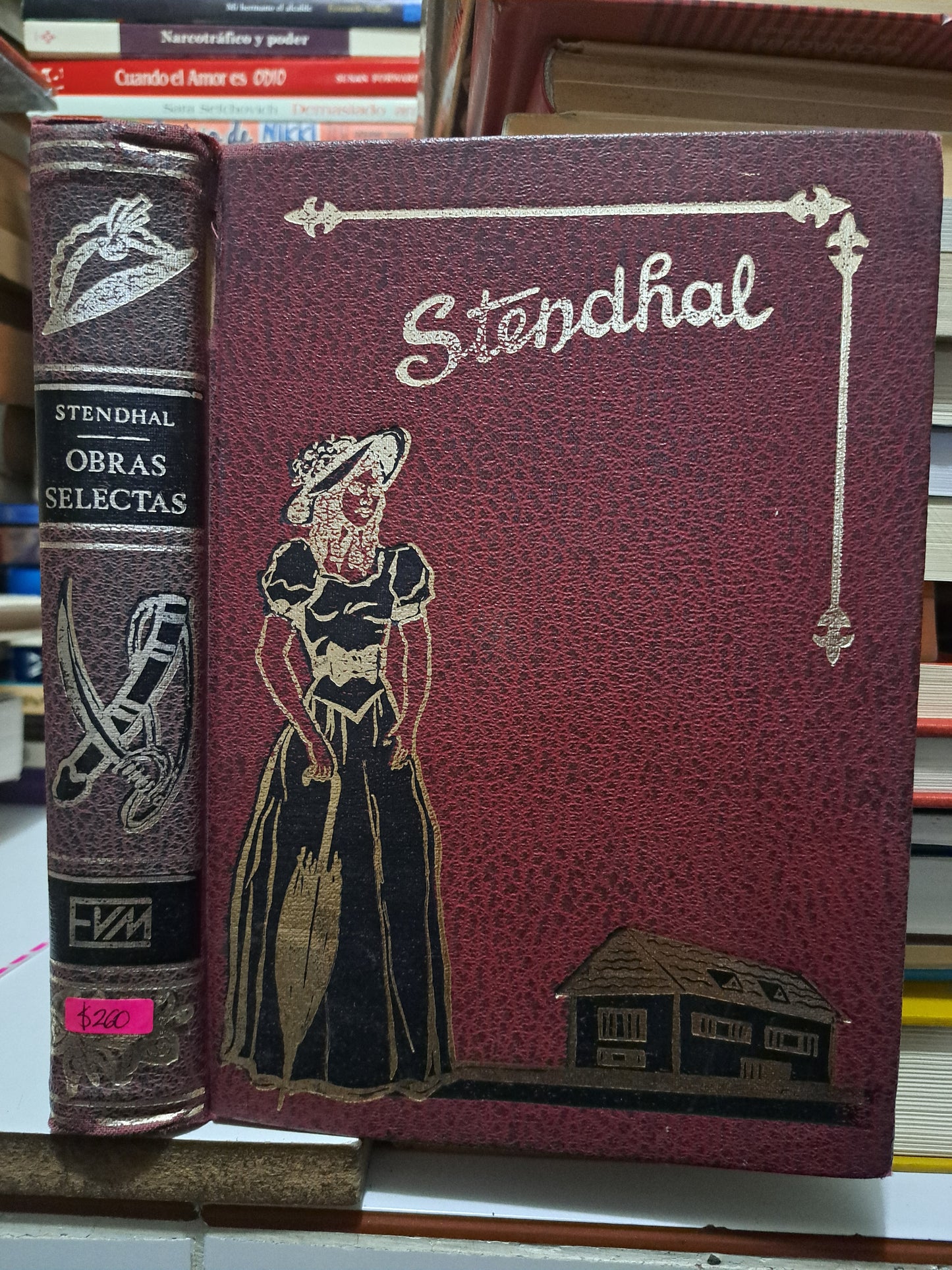 OBRAS SELECTAS DE STENDHAL USADO NOVELA JUÁREZ