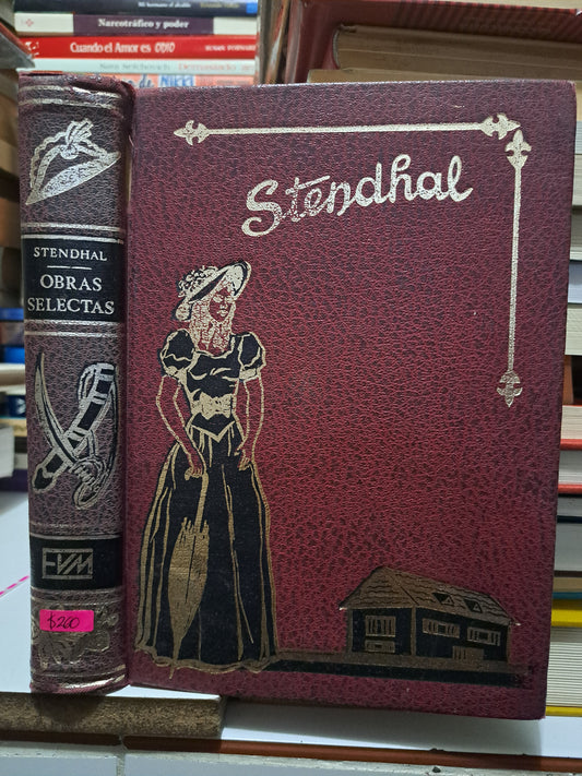 OBRAS SELECTAS DE STENDHAL USADO NOVELA JUÁREZ