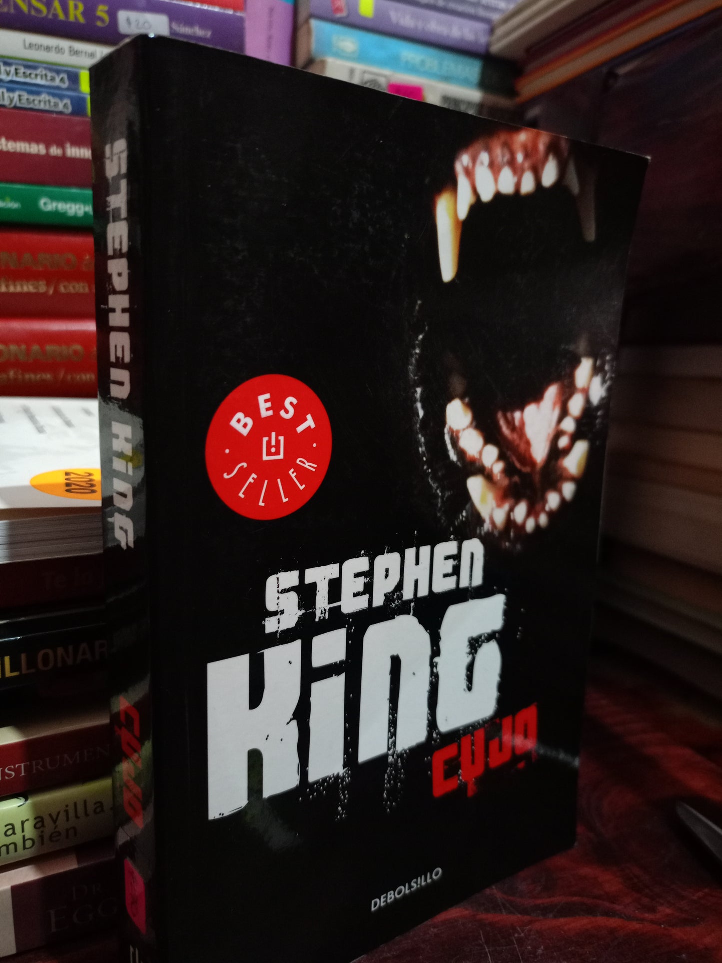CUJO POR STEPHEN KING USADO NOVELA LITERARIO 305
