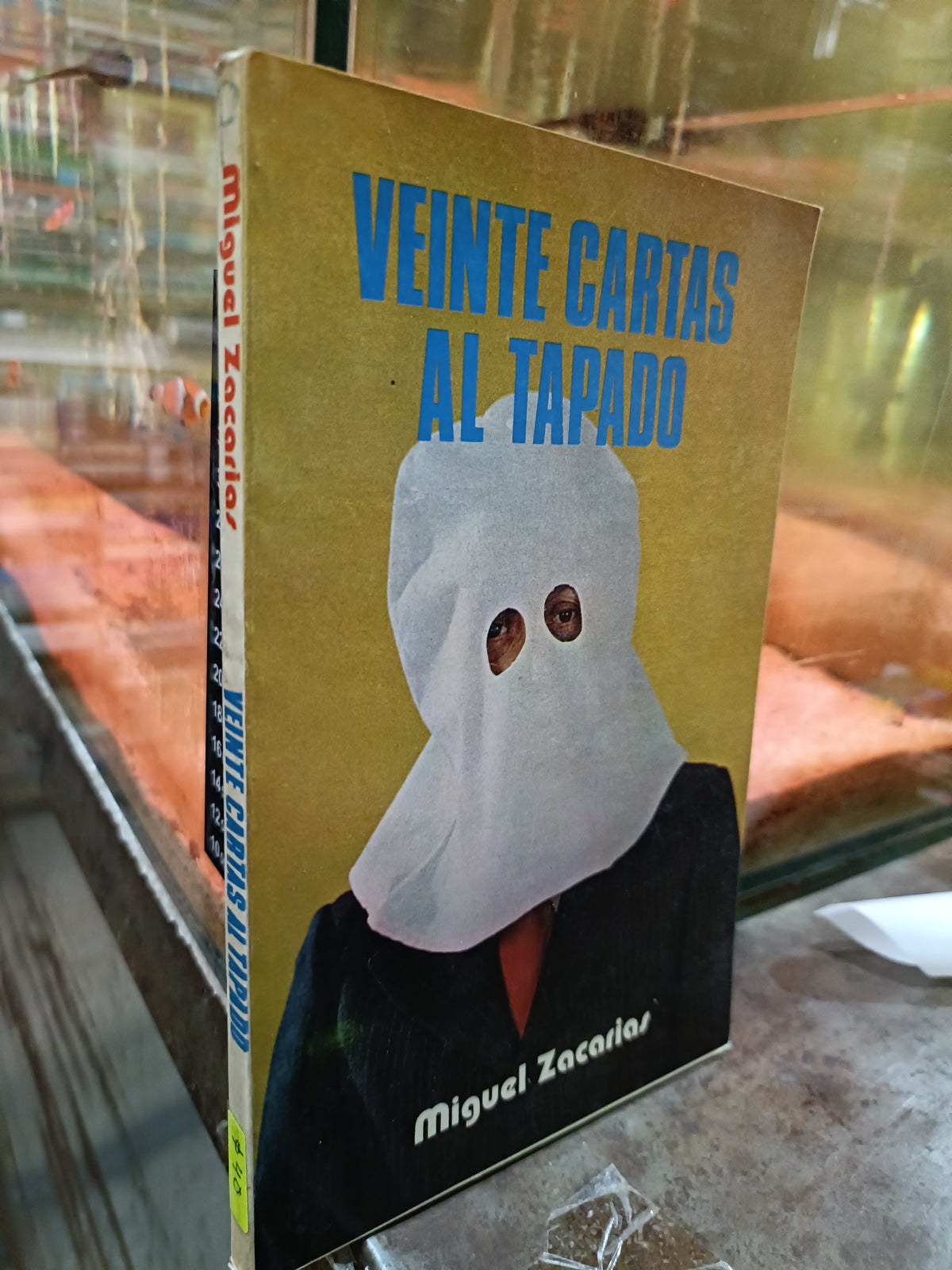 VEINTE CARTAS AL TAPADO POR MIGUEL ZACARÍAS USADO NOVELA ALDAMA