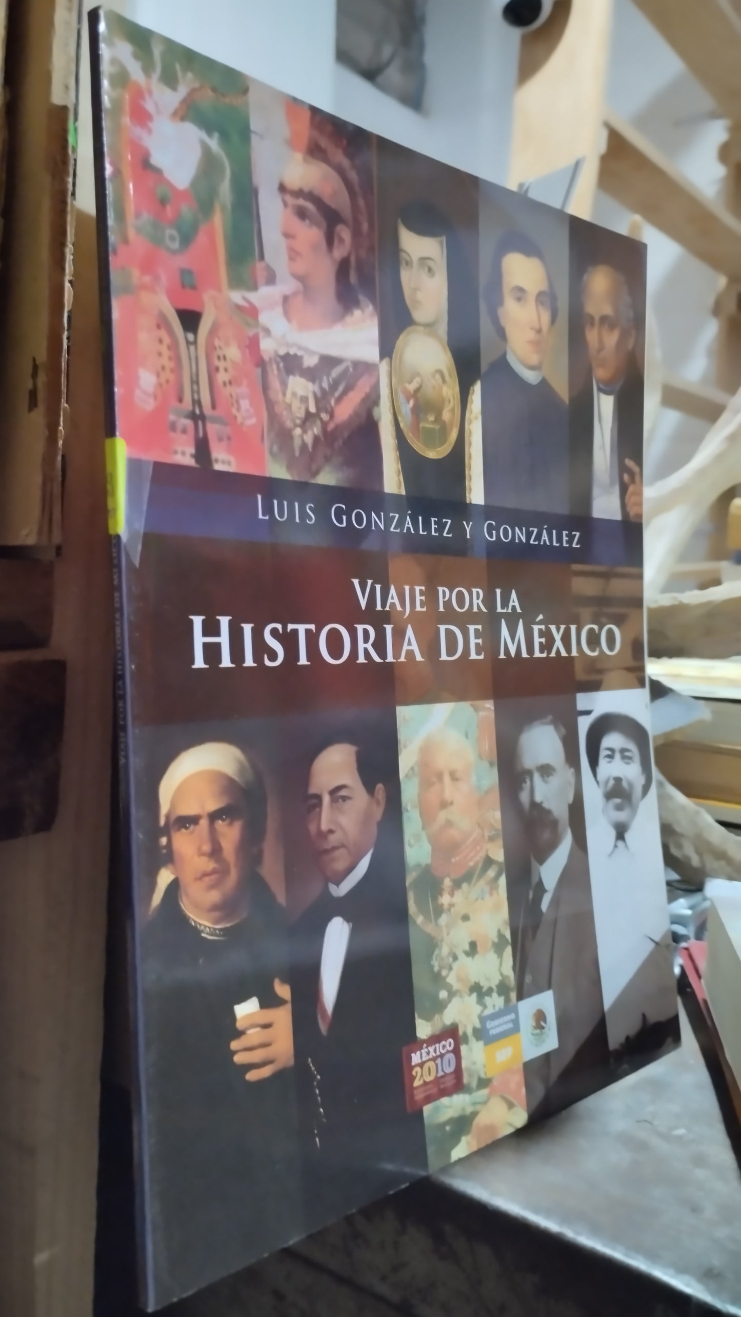 VIAJE POR LA HISTORIA DE MEXICO POR LUIS GONZALES U GONZALEZ LIBRO USADO HISTORIA ALDAMA