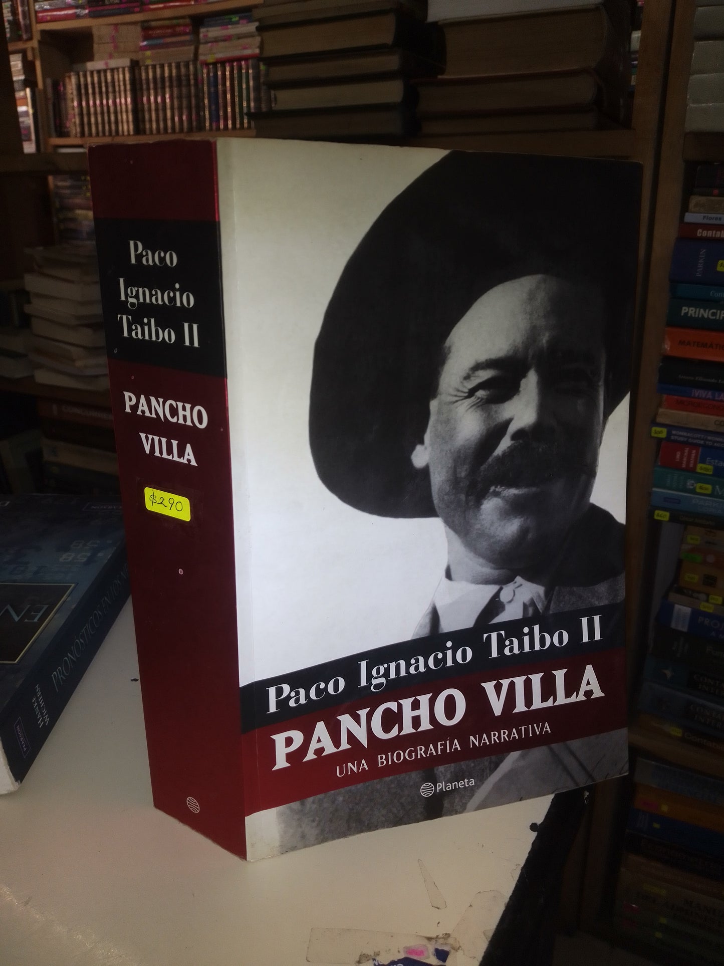 PANCHO VILLA POR PACO IGNACIO TAIBO II USADO HISTORIA LITERARIO 207