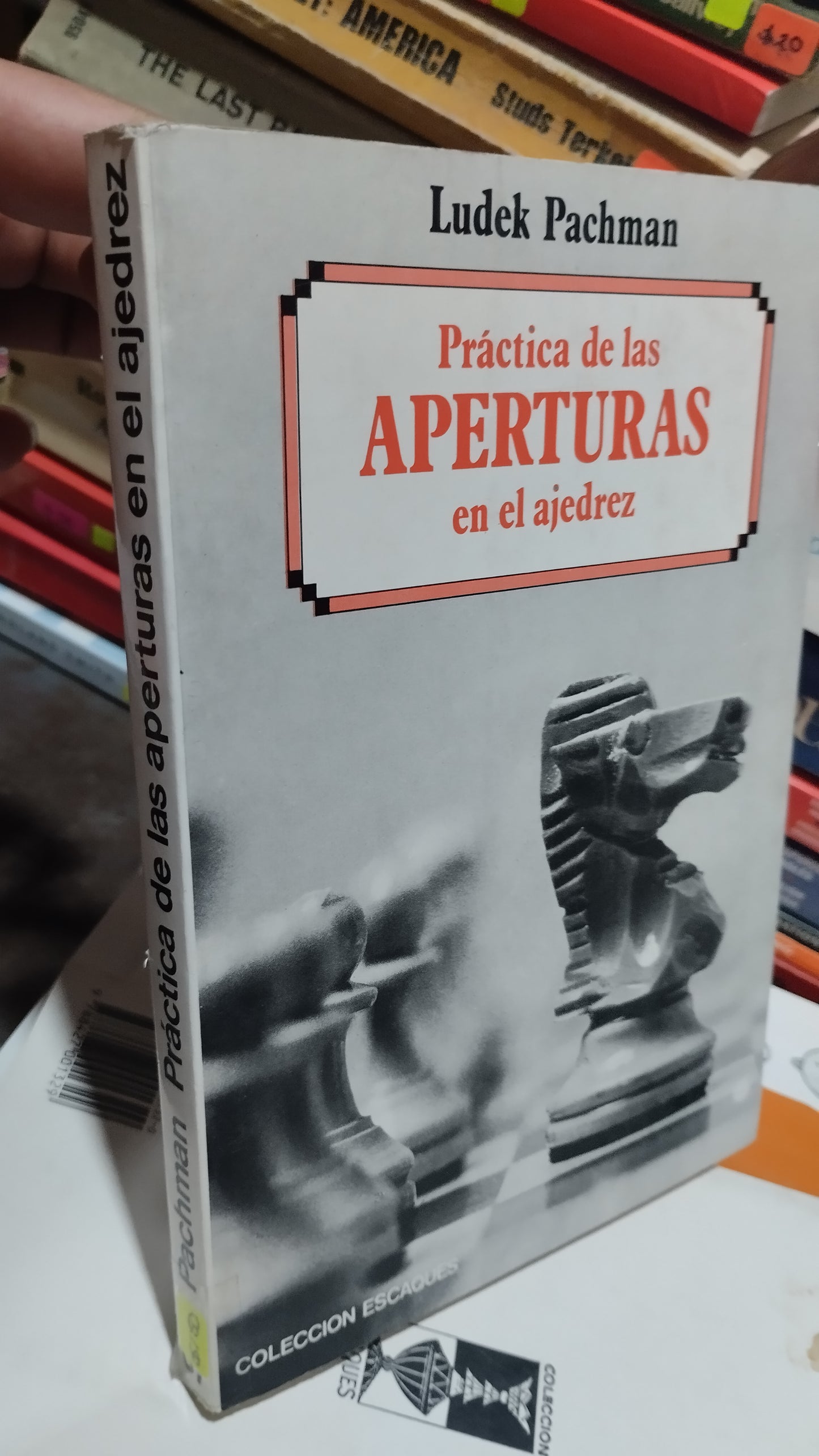 PRACTICA DE LAS APERTURAS EN EL AJEDREZ POR LUDEK PACHMAN LIBRO USADO IDIOMAS ALDAMA