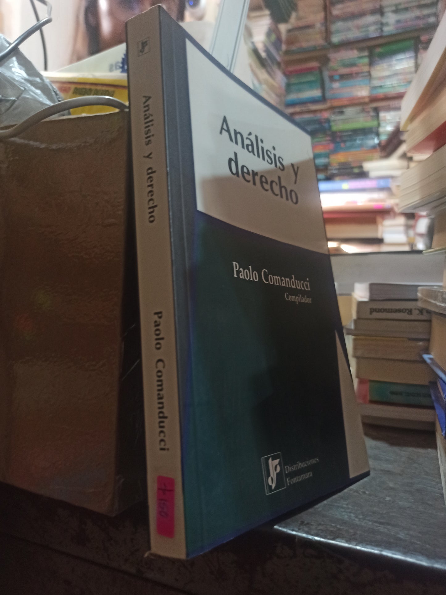 ANALISIS Y DERECHO POR PAOLO CAMANDUCCI USADO SUP PERSONAL ALDAMA