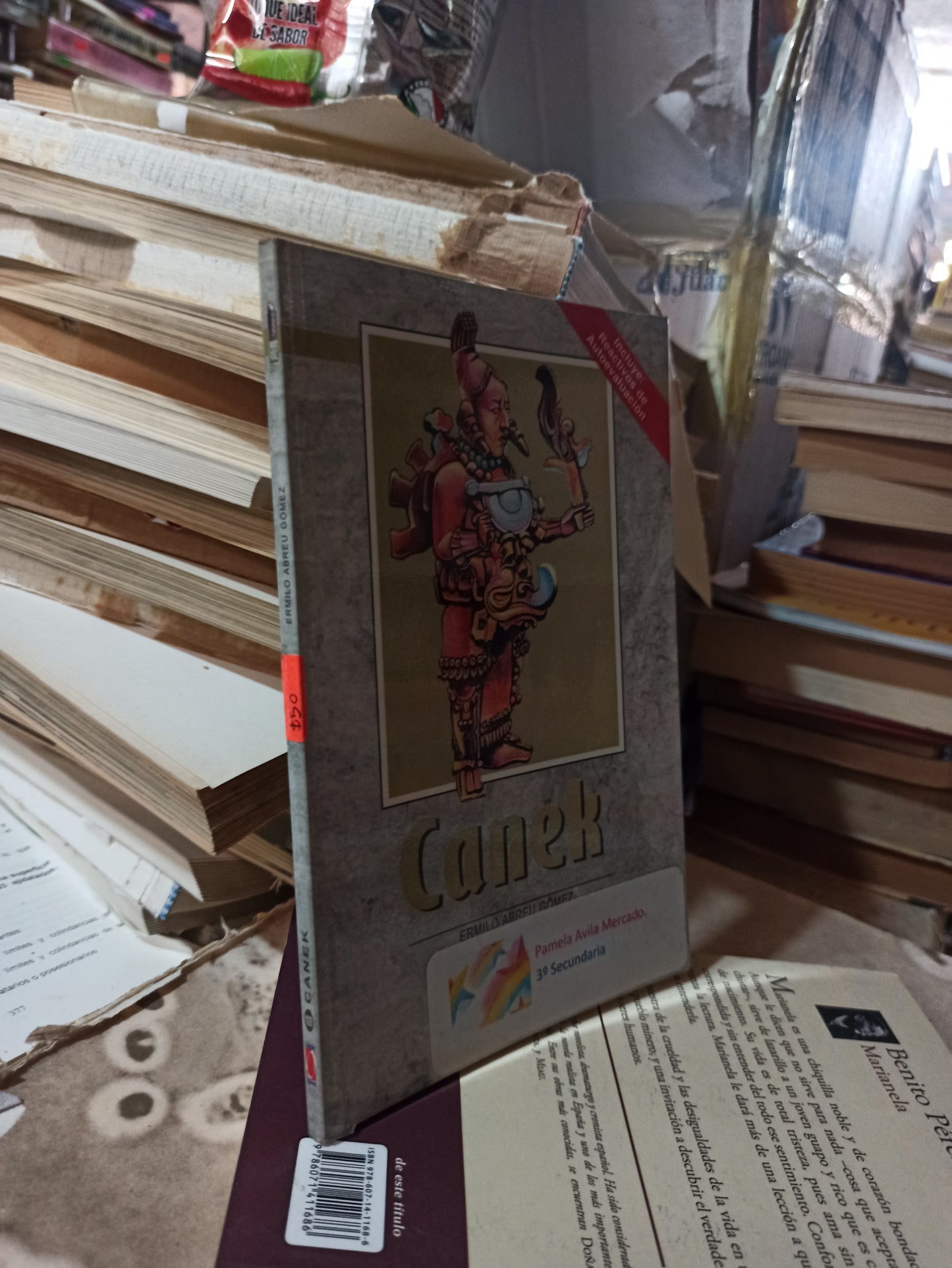 CANEK POR EMILIO ABREU GÓMEZ USADO NOVELAS ALDAMA