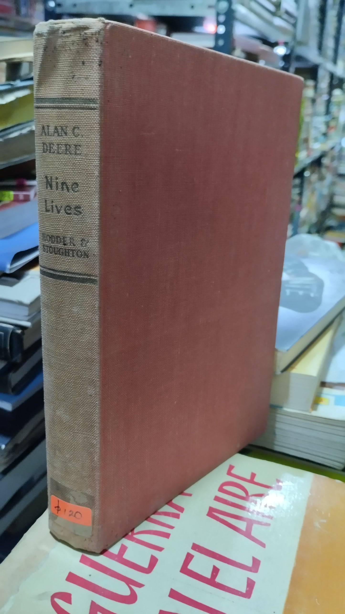 NINE LIVES POR ALAN C DEERE LIBRO USADO HISTORIA ALDAMA