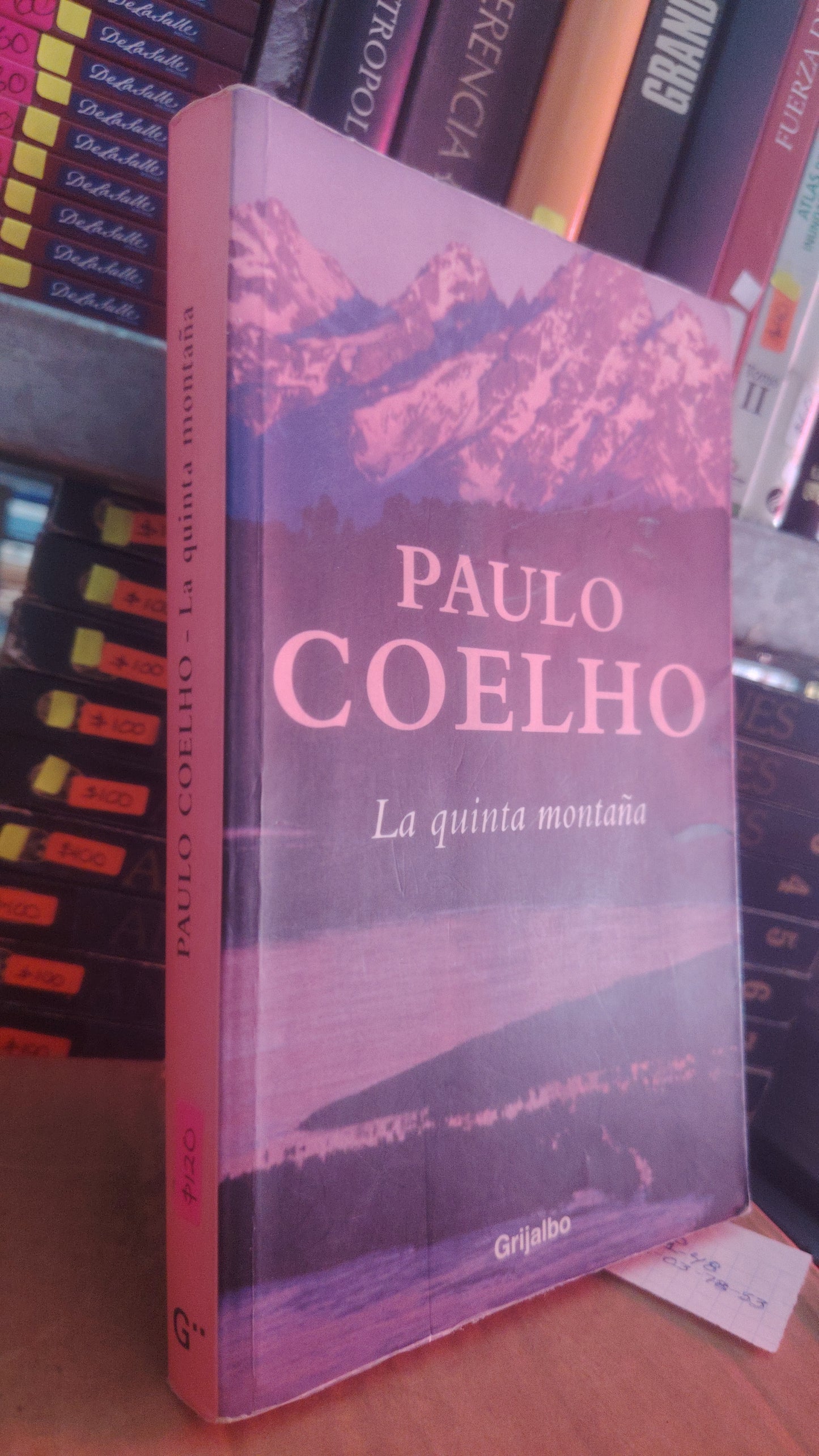 LA QUINTA MONTAÑA POR PAULO COHELO USADO SUPERACIÓN PERSONAL LITERARIO 305