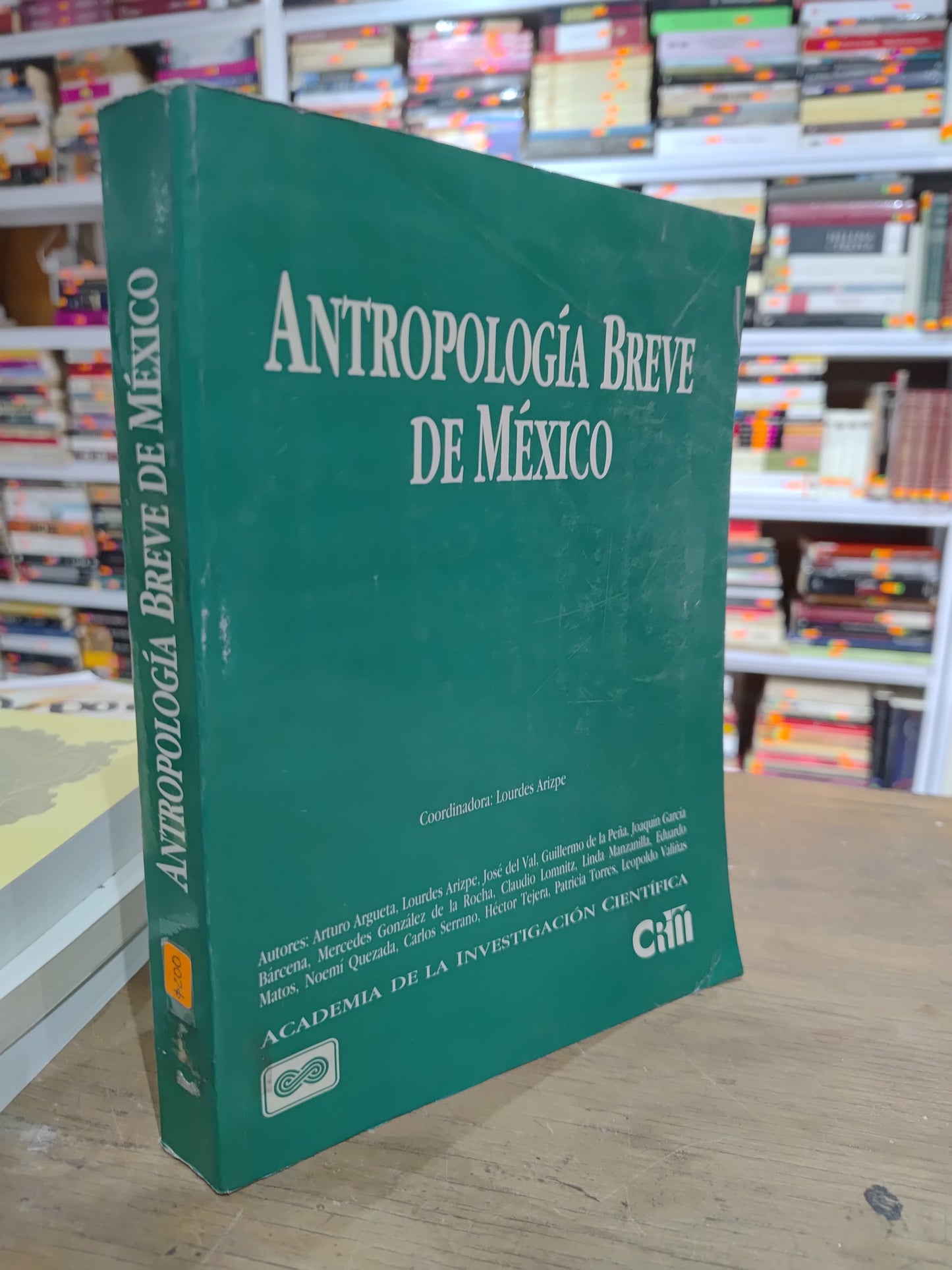 ANTROPOLOGIA BREVE DE MEXICO POR LOURDES ARIZPE USADO HISTORIA JUAREZ 515