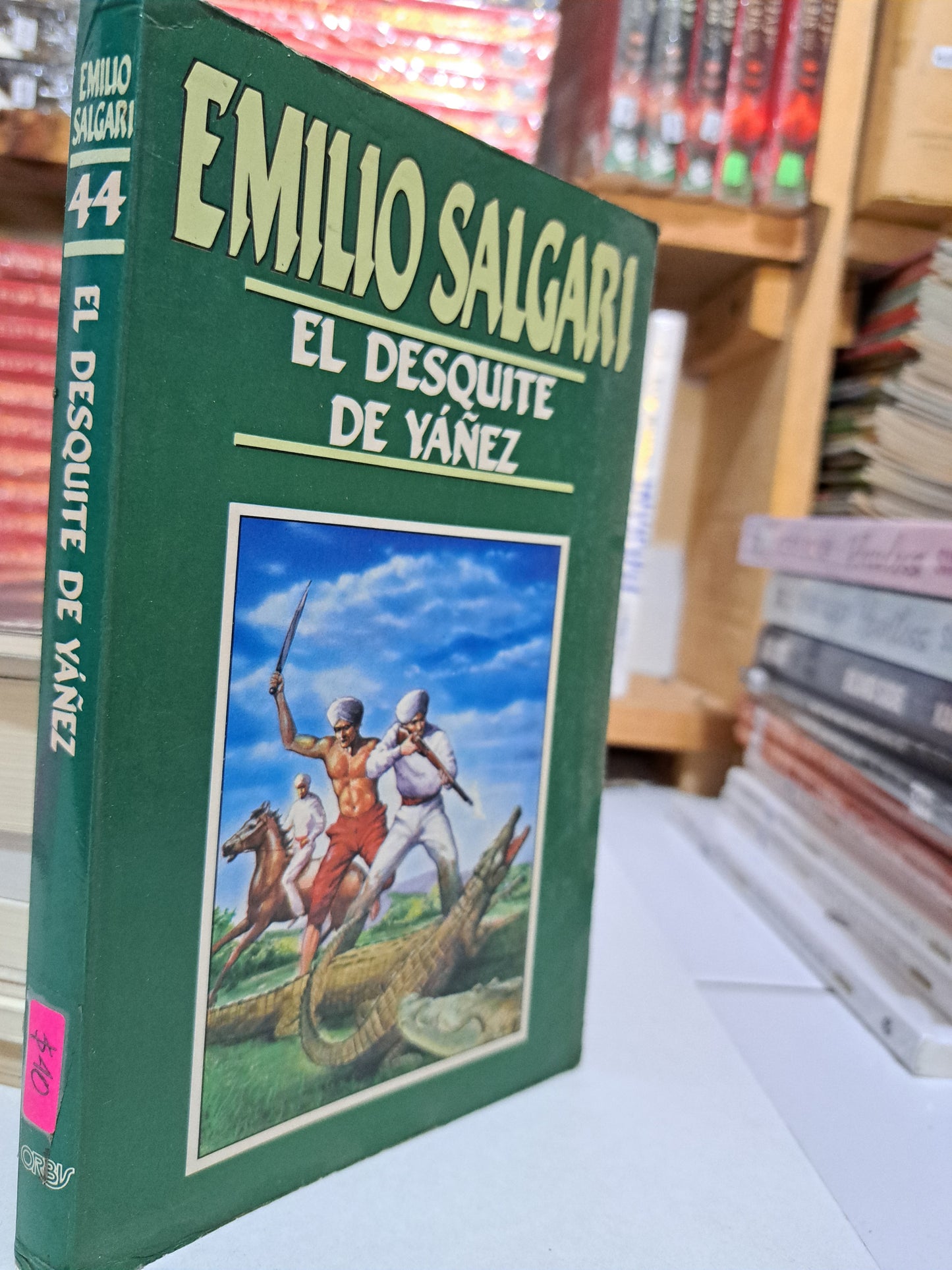 EL DESQUITE DE YÁÑEZ EMILIO SALGARI USADO NOVELA JUÁREZ