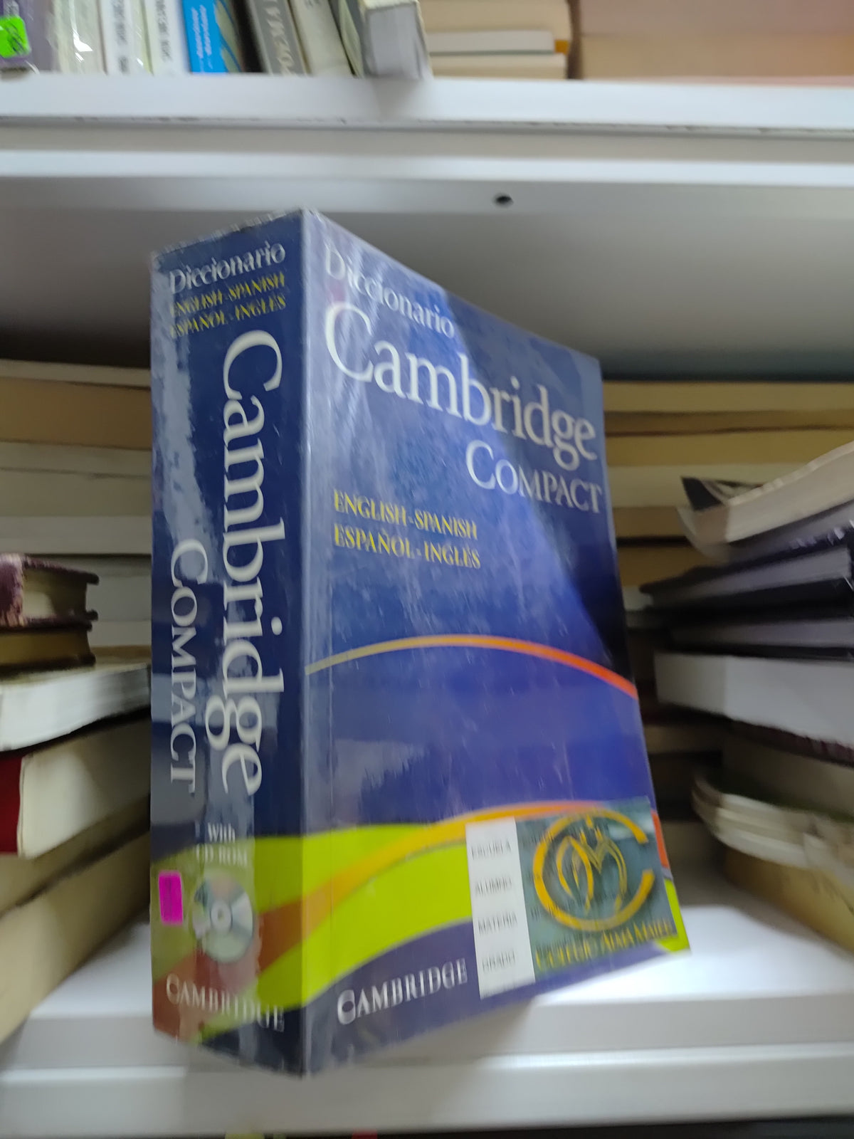 DICCIONARIO CAMBRIDGE COMPACT ESPAÑOL INGLES USADO IDIOMAS JUAREZ 507