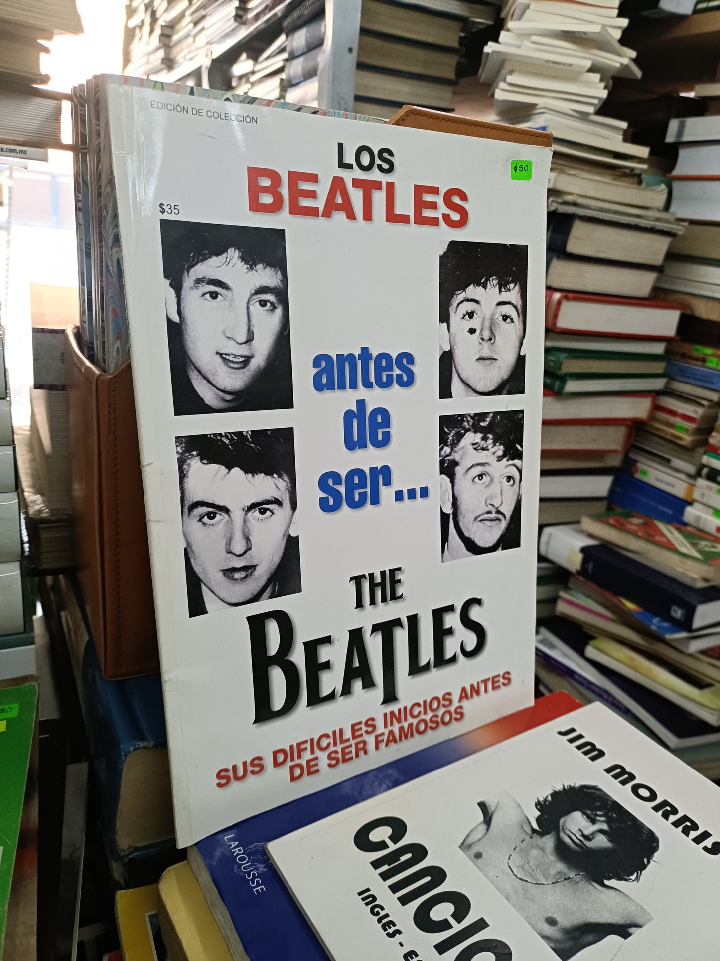 LOS BEATLES ANTES DE SER... LOS BEATLES USADO ARTE LITERARIO 207