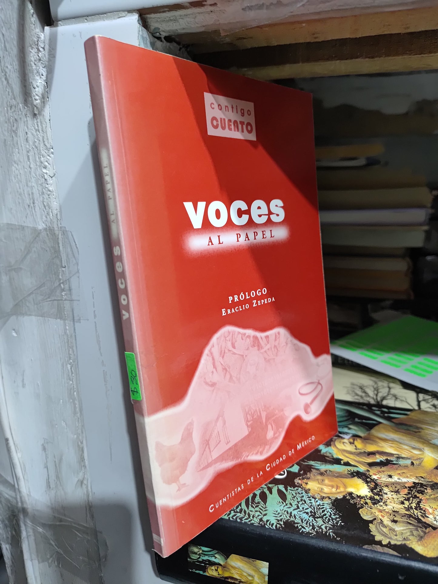 VOCES AL PAPEL POR ERACLIO ZEPEDA USADO NOVELAS JUAREZ