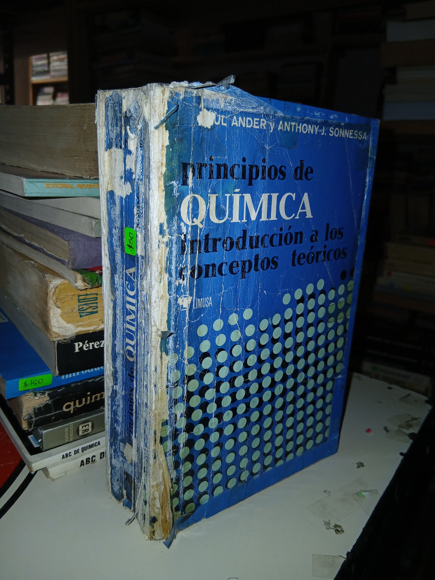 PRINCIPIOS DE QUÍMICA. INTRODUCCIÓN A LOS CONCEPTOS TEÓRICOS POR PAUL ANDER Y ANTHONY J. SONNESSA USADO QUÍMICA LITERARIO 207