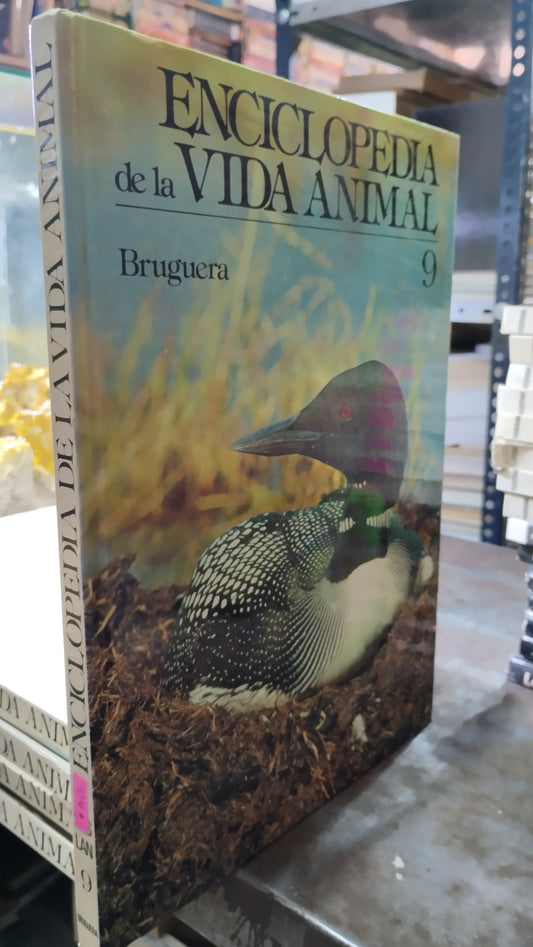 ENCICLOPEDIA DE LA VIDA ANIMAL 9 LIBRO USADO BIOLOGIA ALDAMA