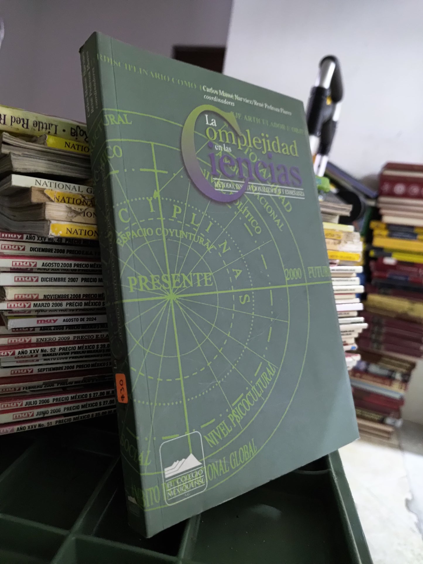 LA COMPLEJIDAD EN LAS CIENCIAS POR CARLOS MASSE NARVAEZ USADO CIENCIAS JUAREZ 515