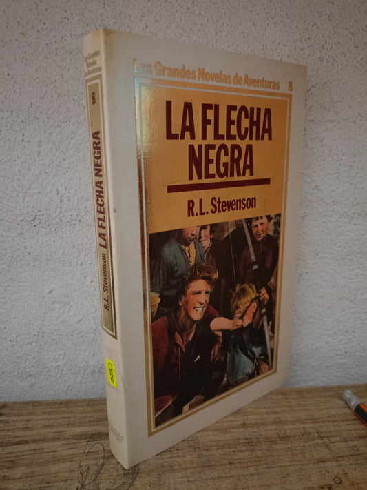 LA FLECHA NEGRA R.L. STEVENSON USADO NOVELA LITERARIO 305