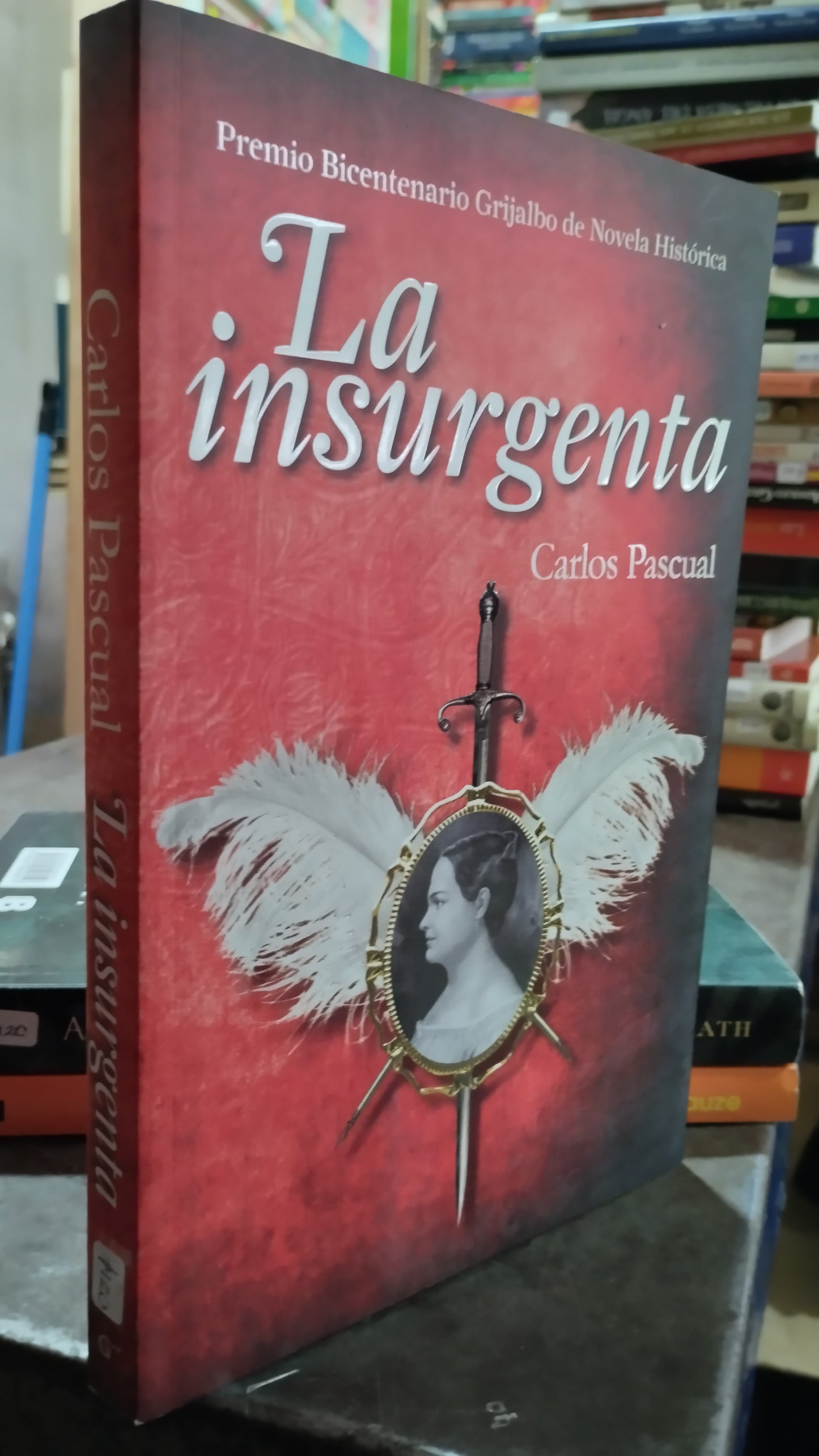 LA INSURGENTA POR CARLOS PASCUAL LIBRO USADO NOVELAS ALDAMA