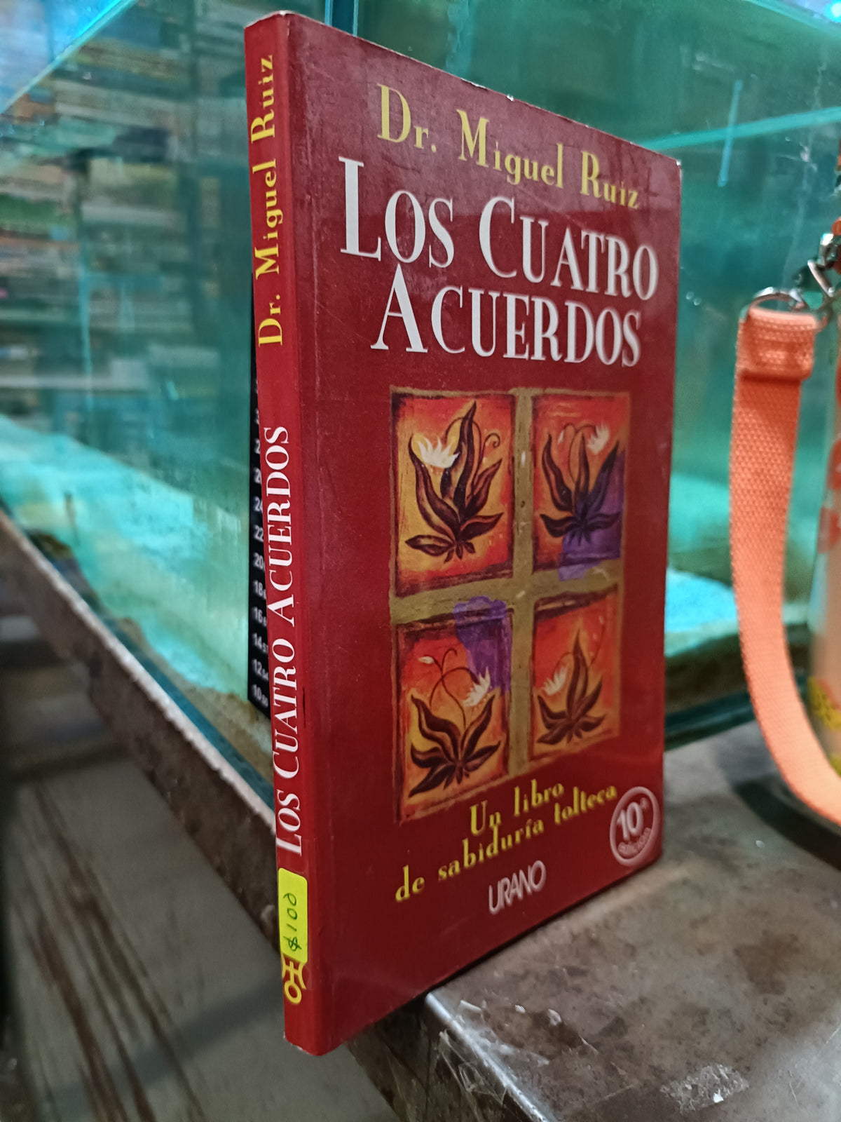 LOS CUATRO ACUERDOS POR DR MIGUEL RUIZ USADO SUPERACION PERSONAL ALDAMA