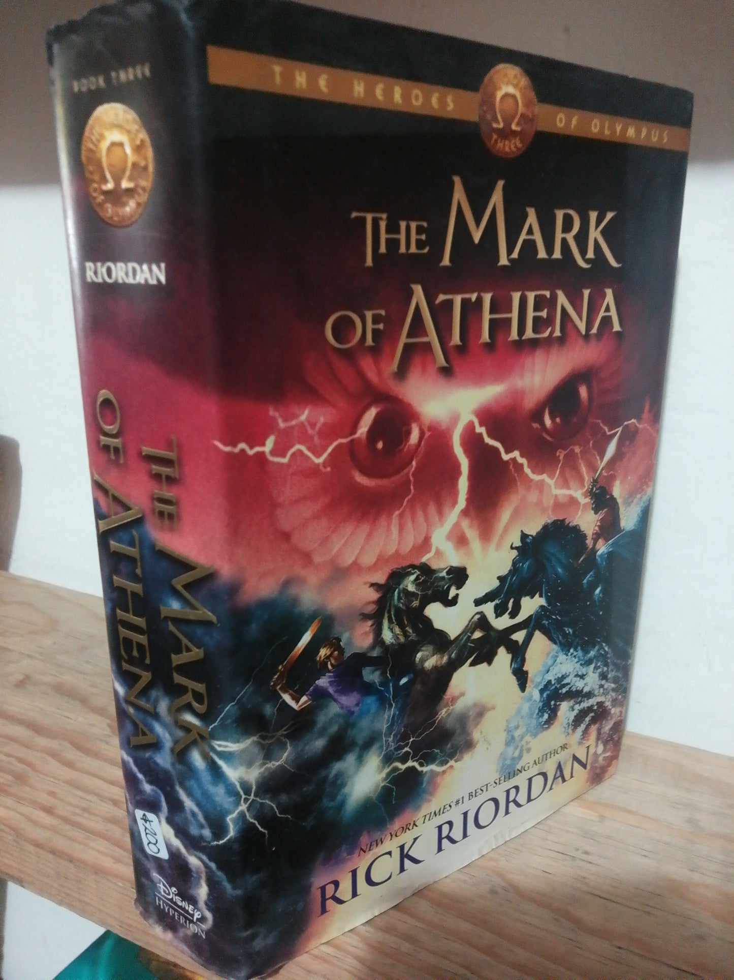 THE MARK OF ATHENA POR RICK RIORDAN USADO IDIOMAS JUAREZ