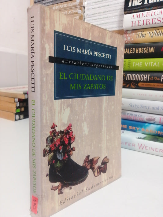 EL CIUDADANO DE MIS ZAPATOS POR LUIS MARÍA PESCETTI USADO NOVELA JUÁREZ