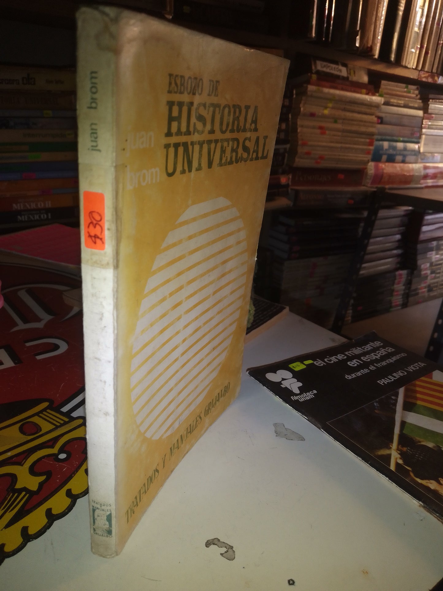 ESBOZO DE HISTORIA UNIVERSAL POR JUAN BROM USADO HISTORIA LITERARIO 207