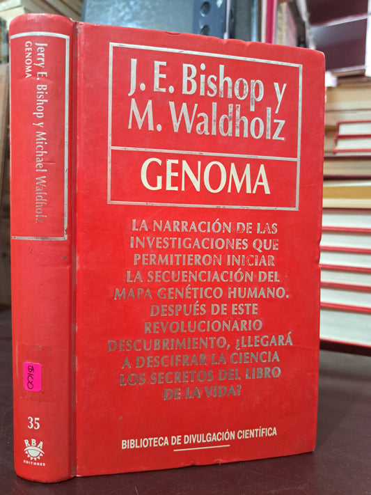 GENOMA J.E. BISHOP Y M. WALDHOLZ USADO NOVELA LITERARIO 305