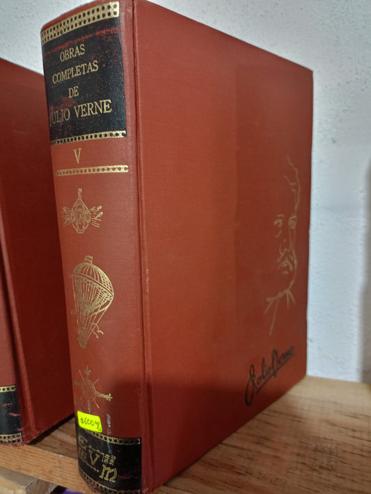 OBRAS COMPLETAS DE JULIO VERNE USADO NOVELA LITERARIO 305