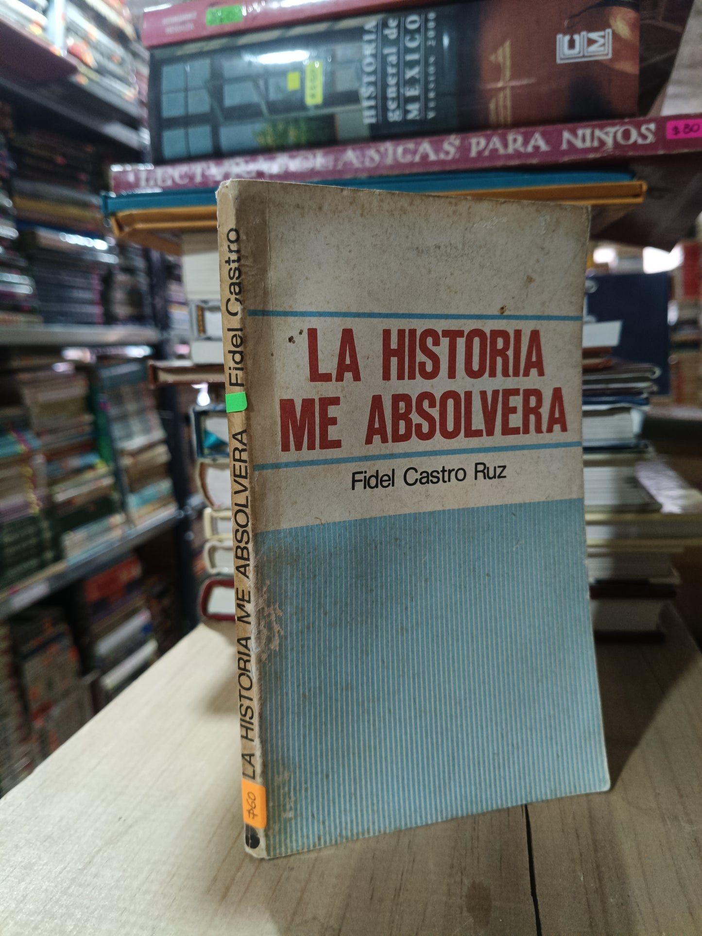 LA HISTORIA ME ABSOLVERA POR FIDEL CASTRO RUZ USADO SOCIOLOGÍA ALDAMA