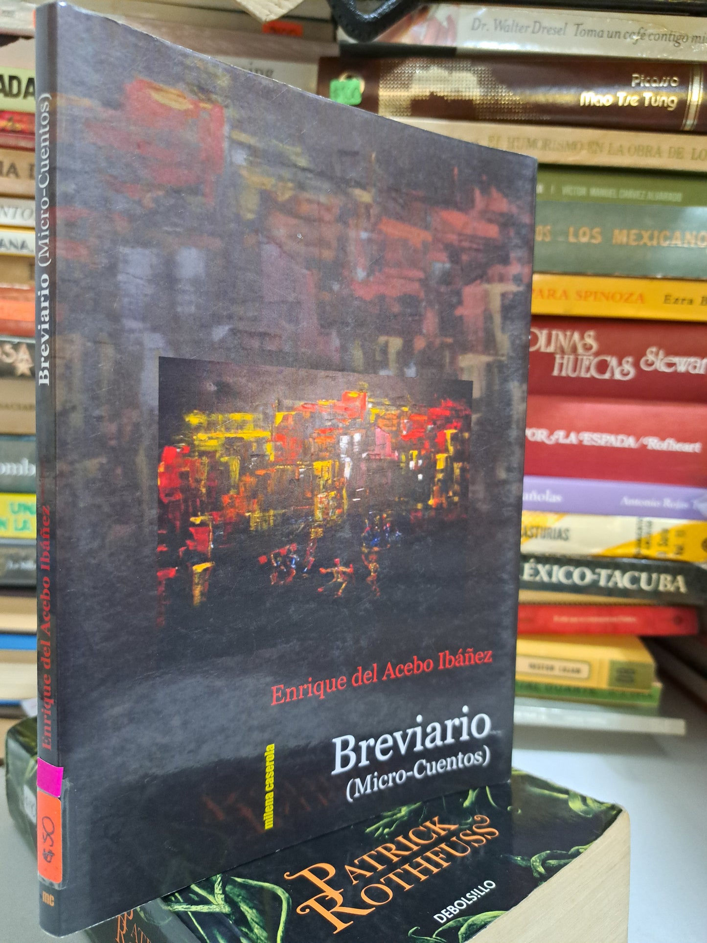 BREVIARIO (MICRO-CUENTOS) ENRIQUE DEL ACEBO IBÁÑEZ USADO NOVELA JUÁREZ