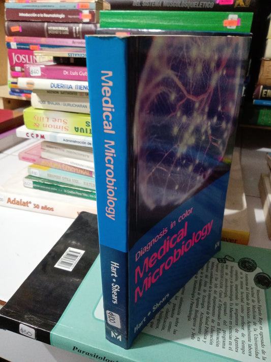 DIAGNOSTIC IN COLOR MEDICAL MICROBIOLOGY POR HART SHEARS USADO SALUD JUAREZ