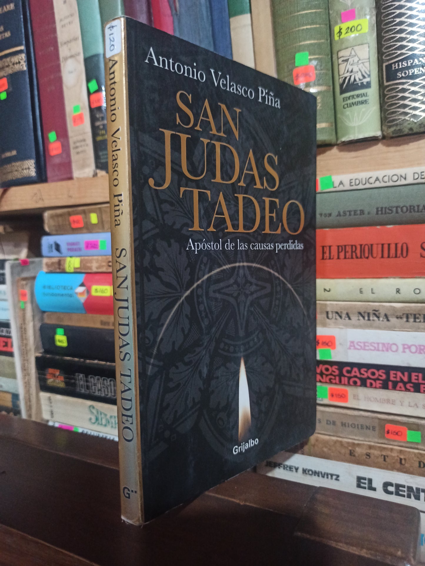 SAN JUDAS TADEO POR ANTONIO VELASCO PIÑA USADO NOVELAS ALDAMA