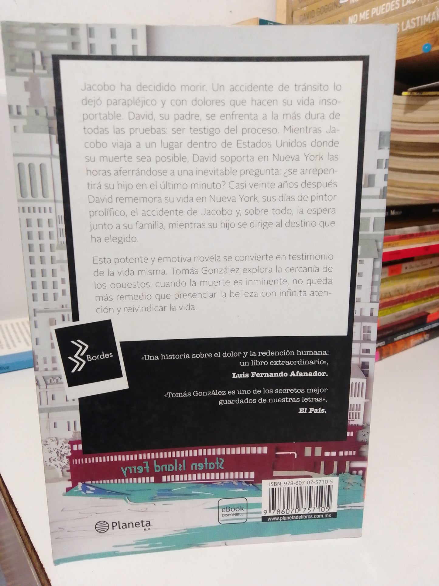 LA LUZ DIFÍCIL POR TOMAS GONZÁLEZ USADO NOVELA JUÁREZ