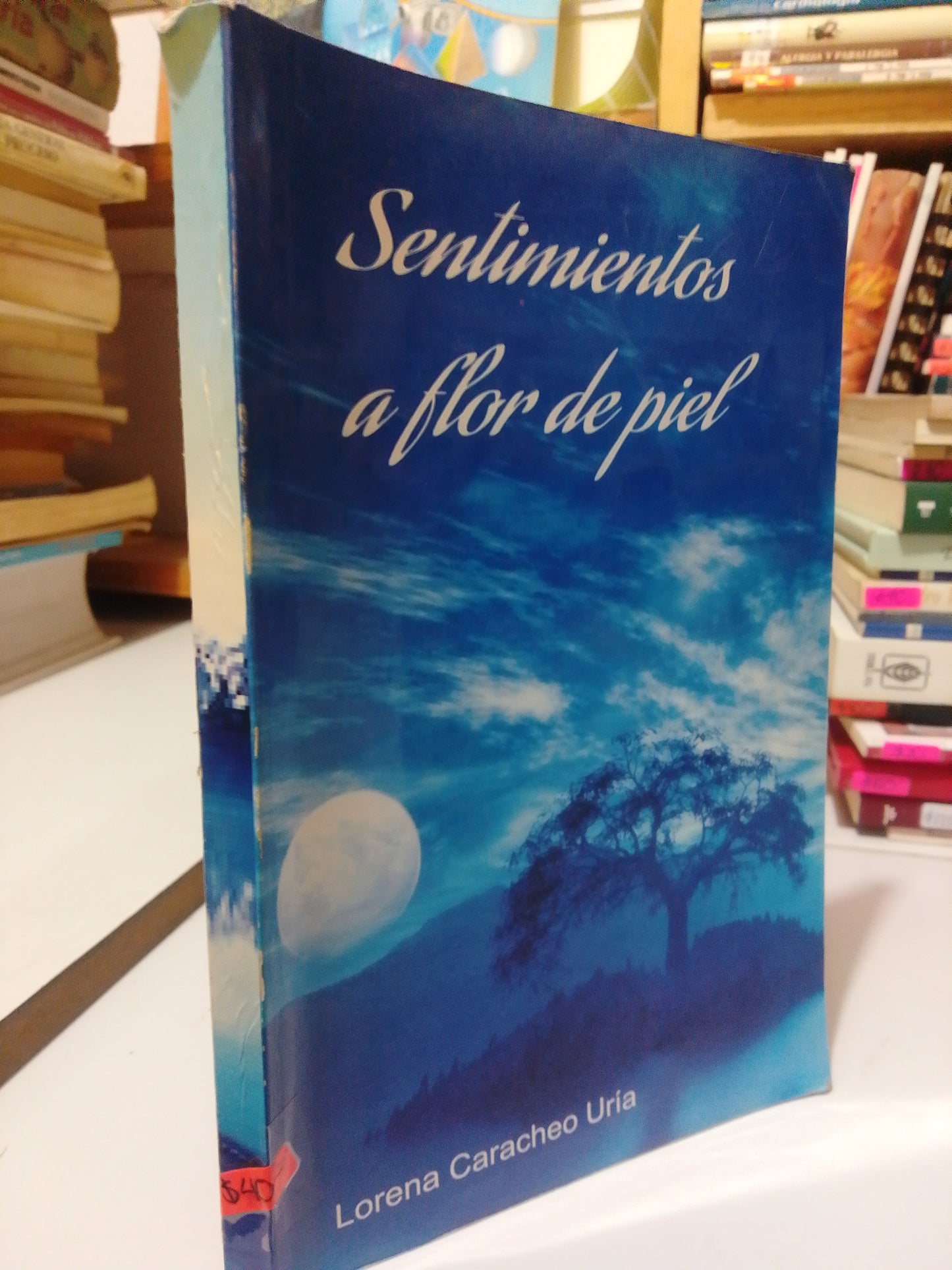 SENTIMIENTOS A FLOR DE PIEL POR LORENA CARACHEO URÍA USADO POESÍA JUÁREZ
