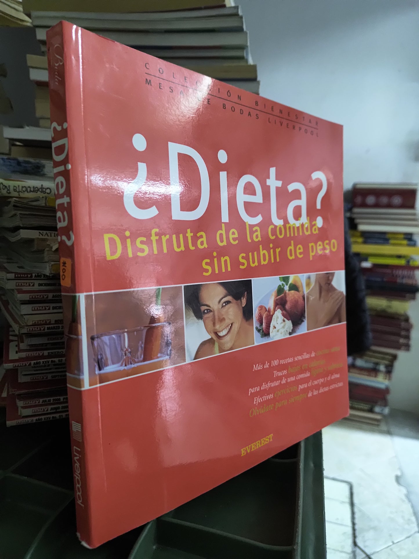 ¿DIETA? DISFRUTA DE LA COMIDA SIN SUBIR DE PESO POR EDITORIAL EVEREST USADO COCINA JUAREZ 515