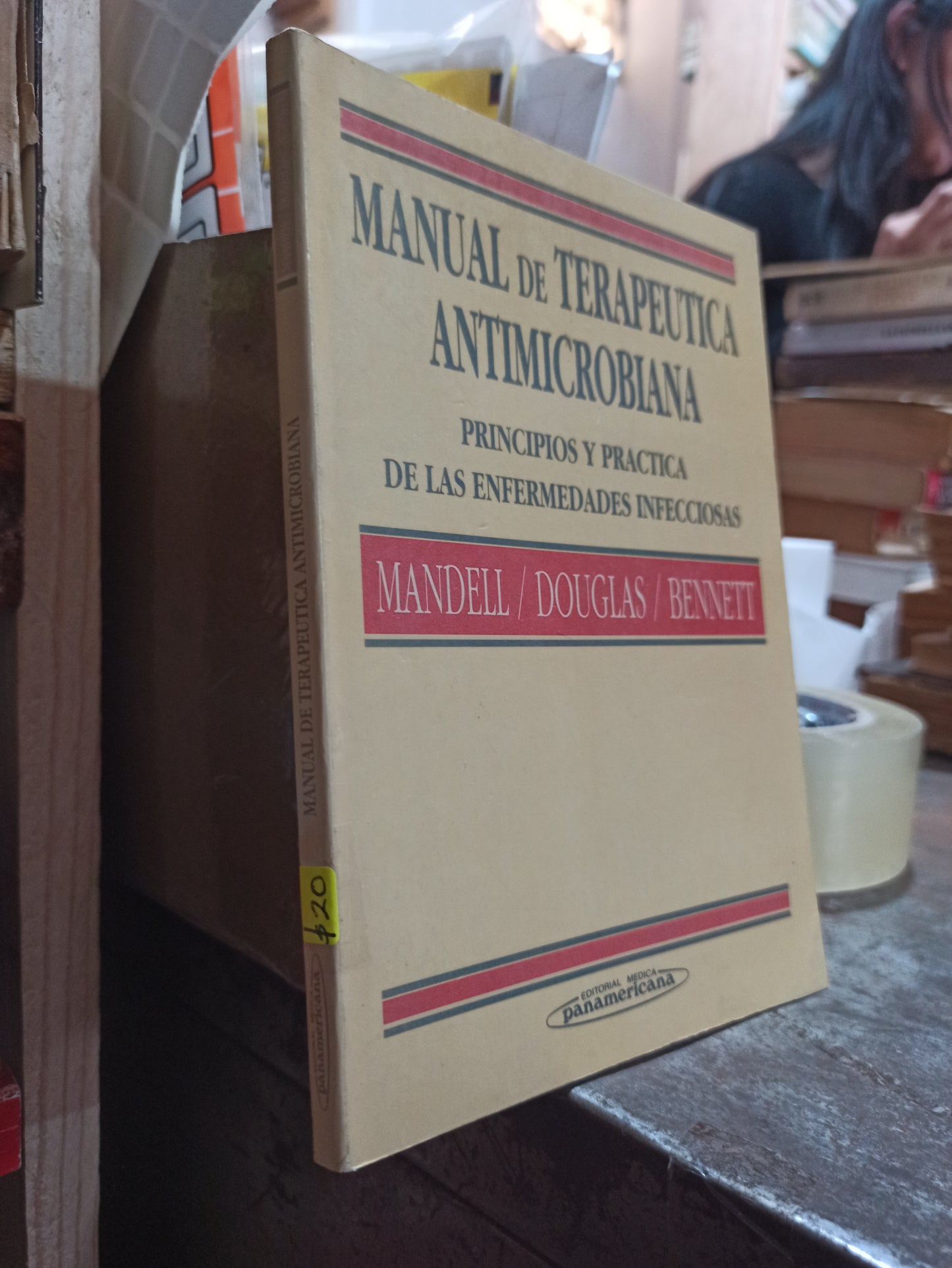 MANUAL DE TERAPELTICA ANTIMICROBIANA POR GERALD L. MANDELL USADO SALUD ALDAMA