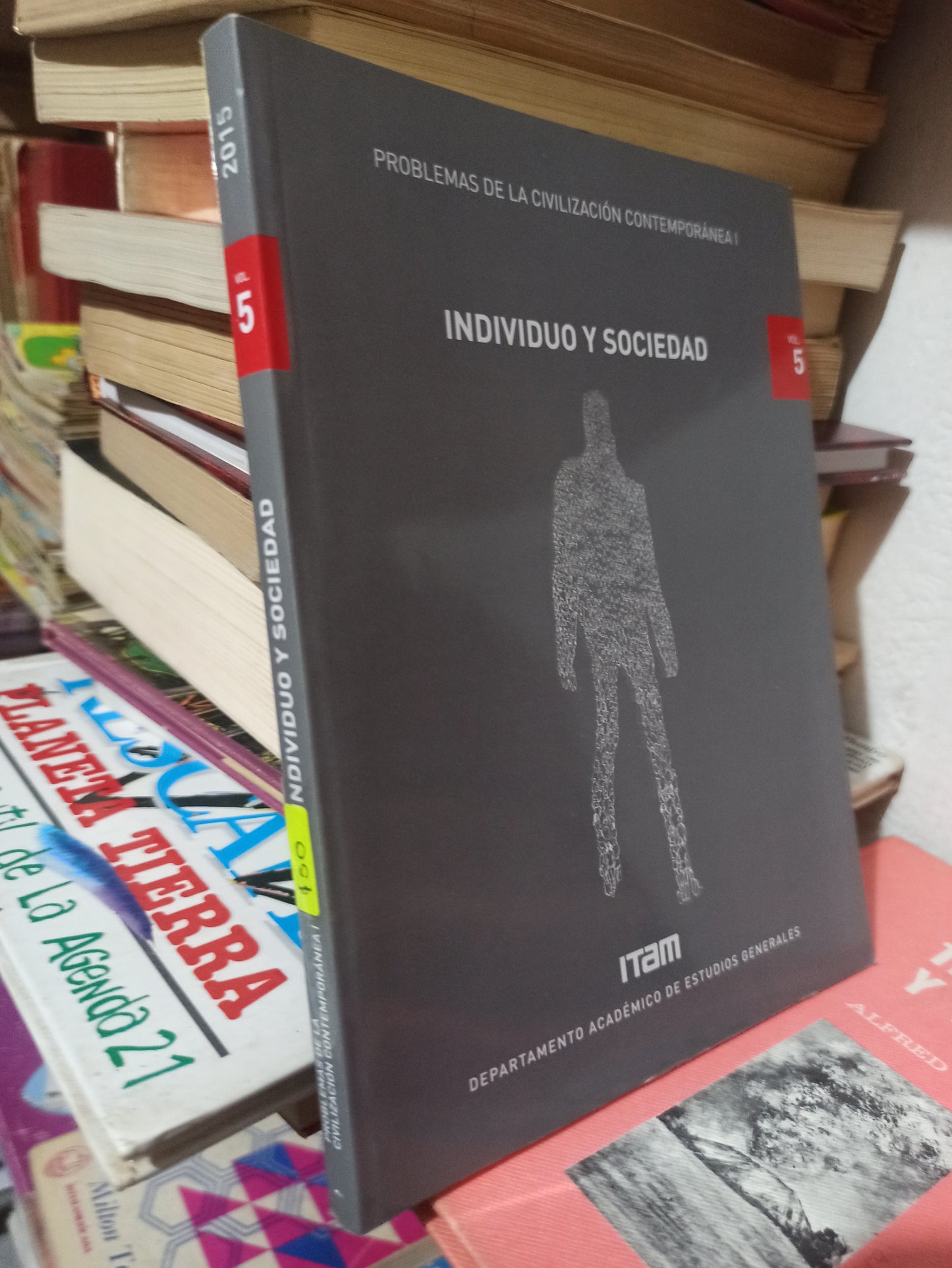 INDIVIDUO Y SOCIEDAD VOL. 5 POR DEPARTAMENTO DE ESTUDIOS GENERALES USADO POLÍTICA JUÁREZ