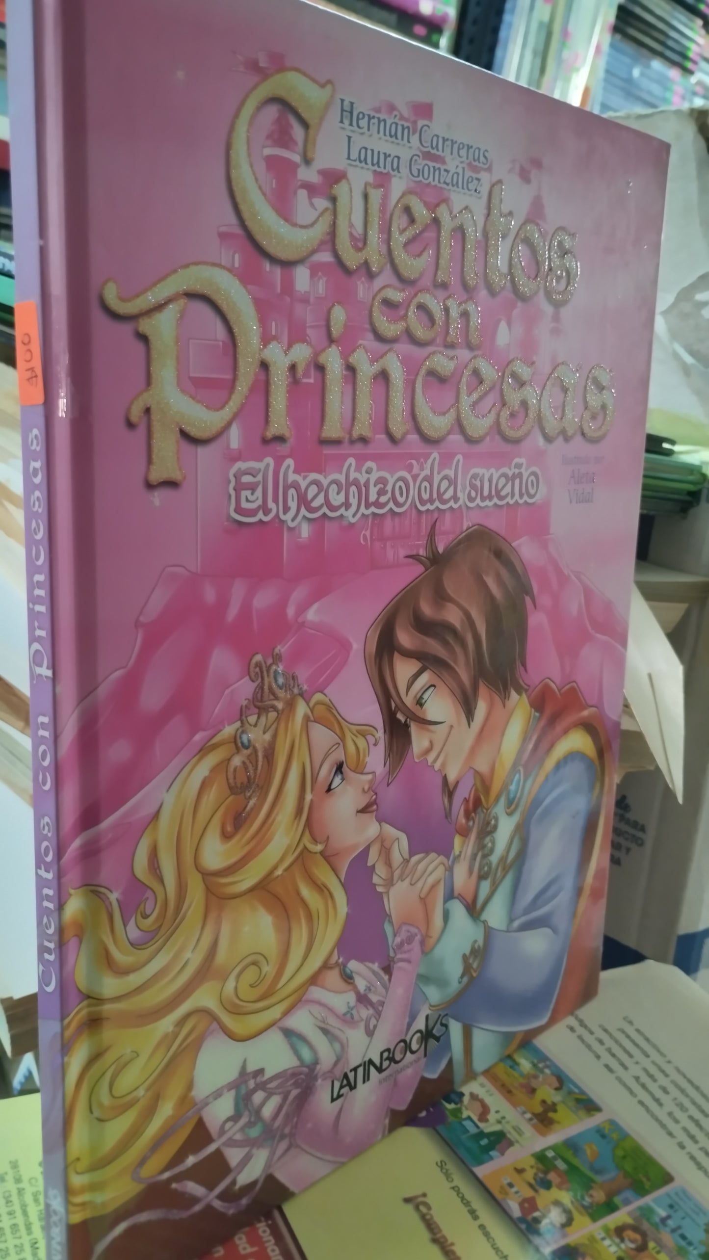 CUENTOS CON PRINCESAS POR HERNAN CARRERAS LIBRO USADO INFANTIL ALDAMA