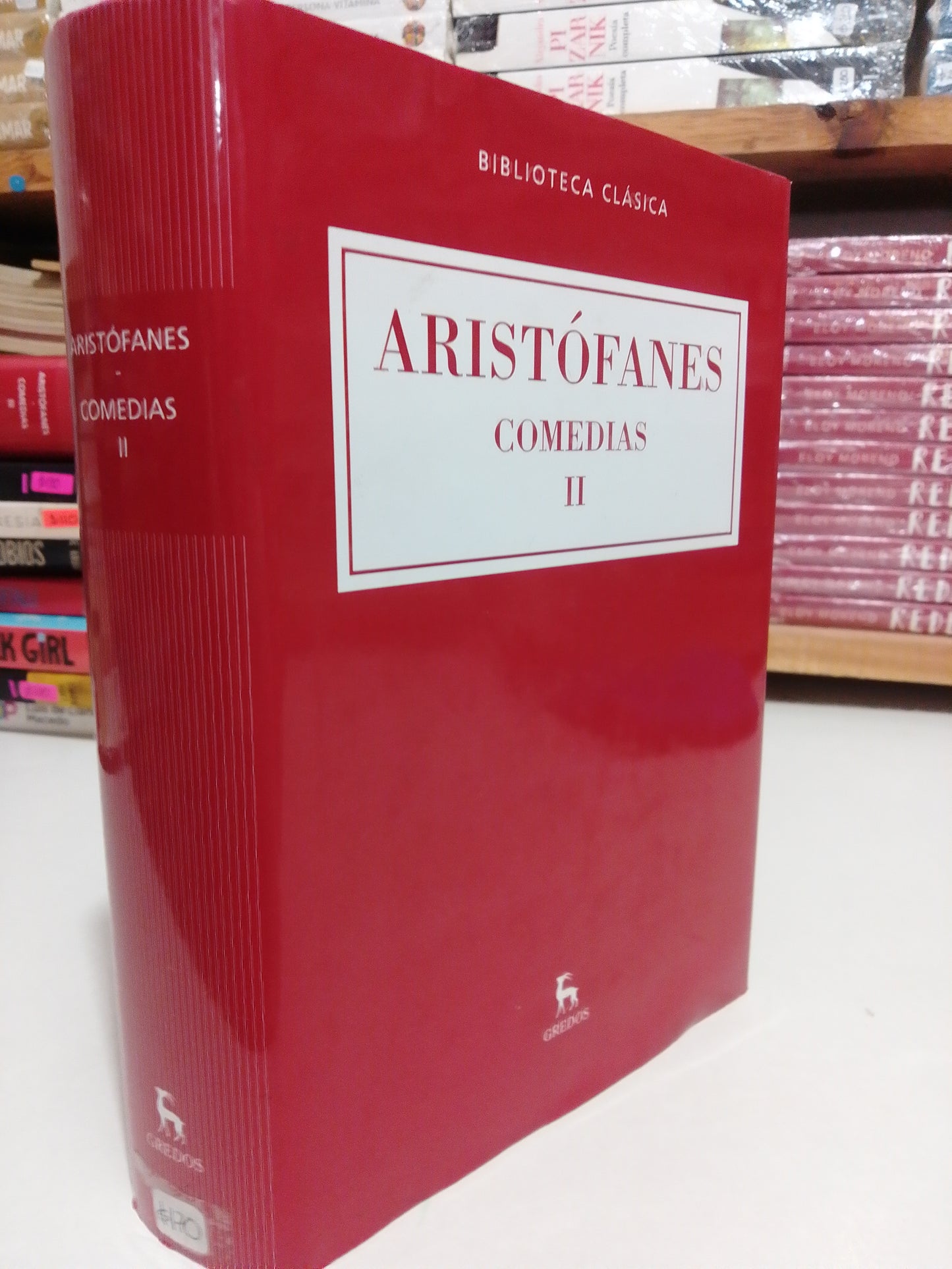 COMEDIAS II ARISTOFANES USADO NOVELA JUAREZ