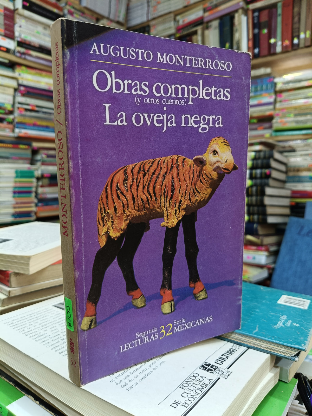OBRAS COMPLETAS POR AUGUSTO MONTERROSO USADO NOVELA JUAREZ 515