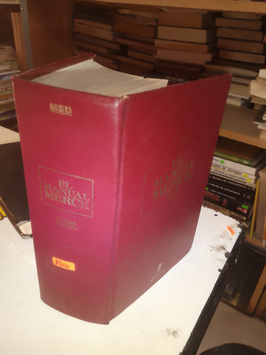 EL MANUAL MERCK (VARIOS AUTORES) USADO MEDICINA LITERARIO 207
