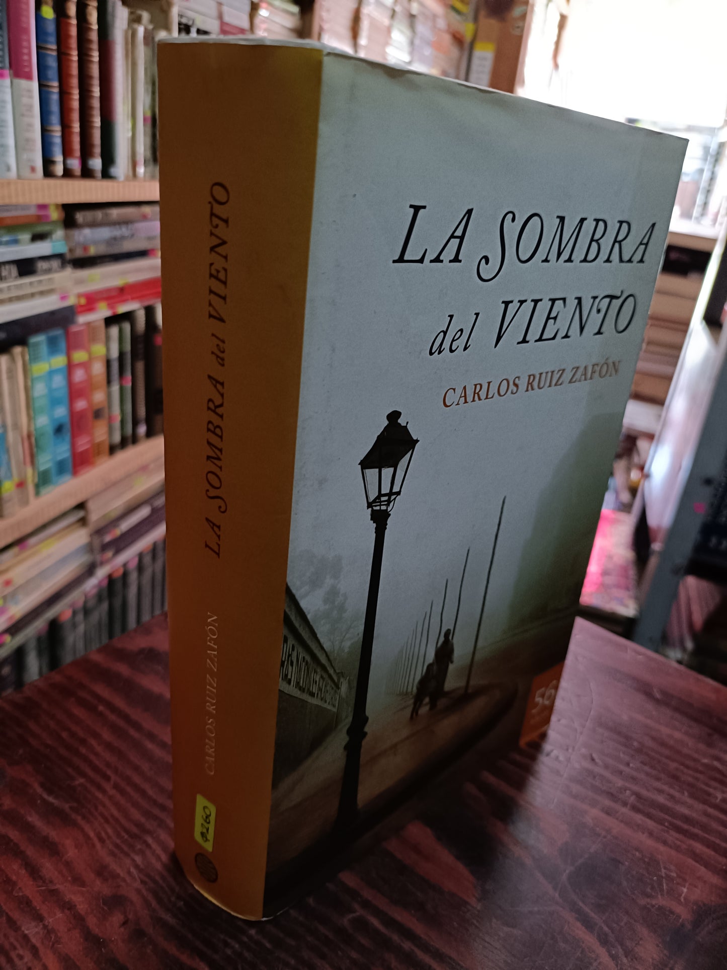 LA SOMBRA DEL VIENTO POR CARLOS RUIZ ZAFON USADO NOVELA LITERARIO 305